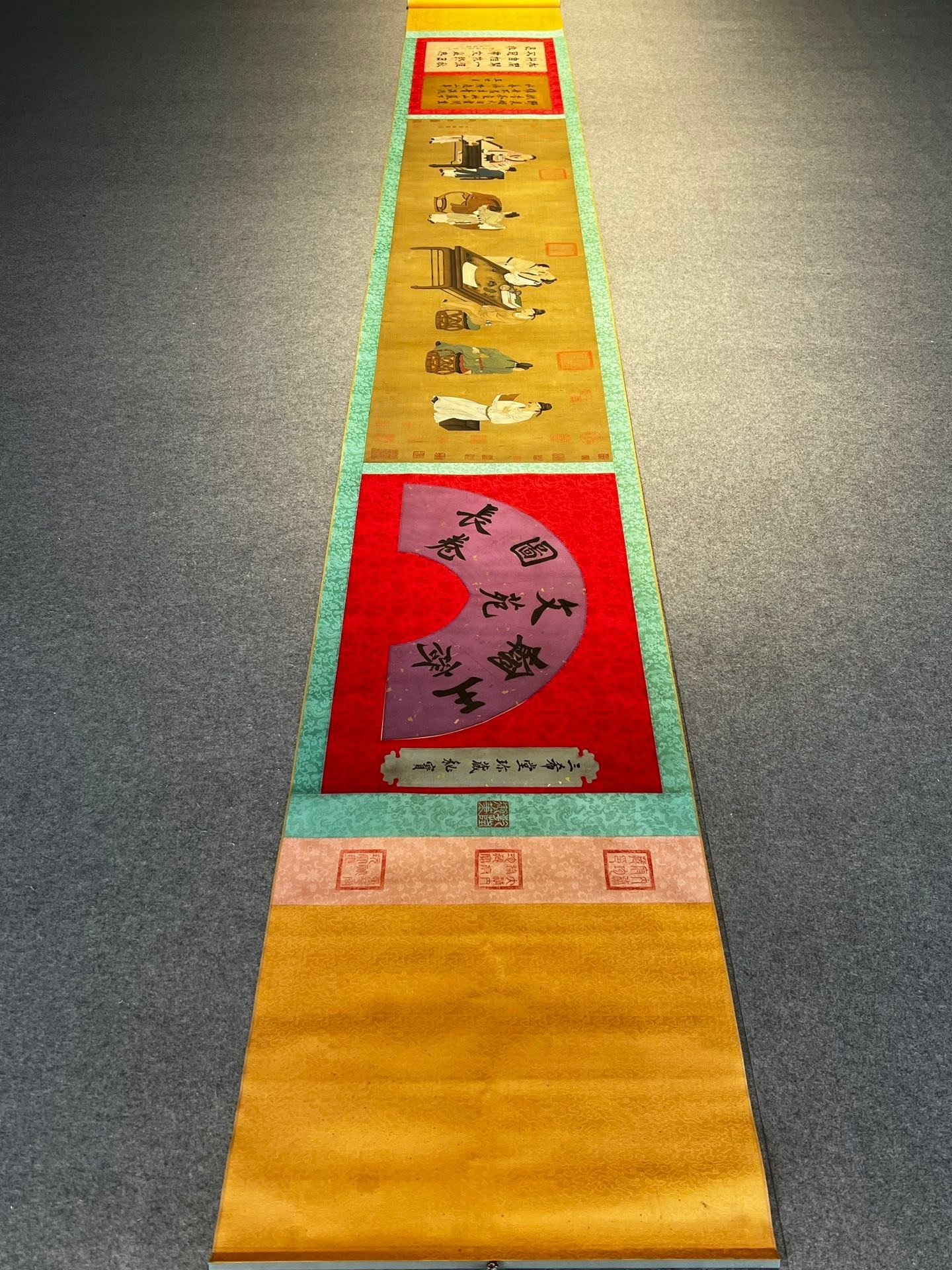 Chinese scroll painting Wang Qihan