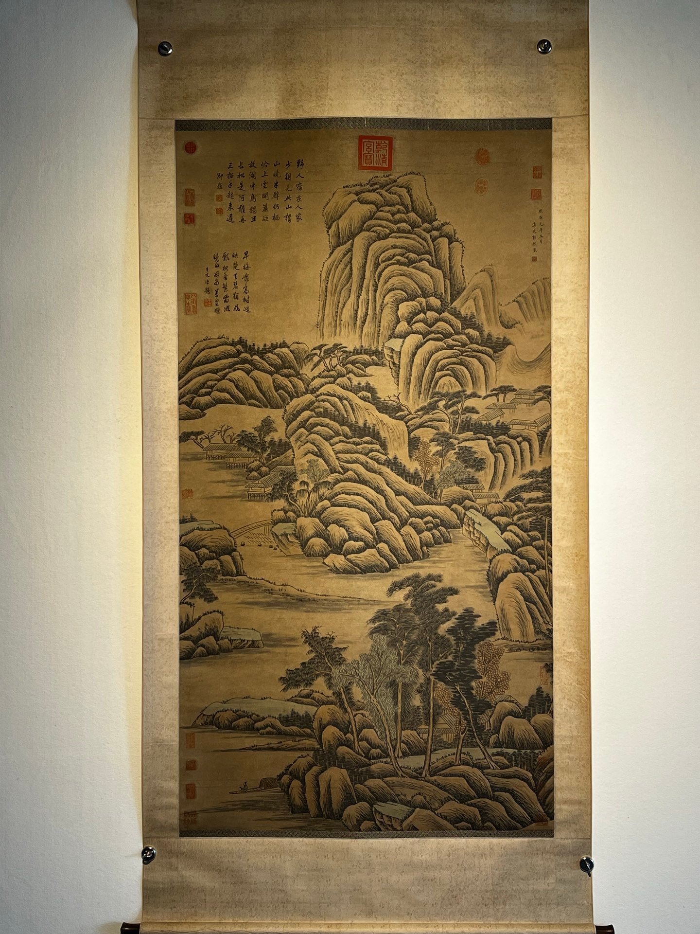 Chinese scroll painting Guo Xi