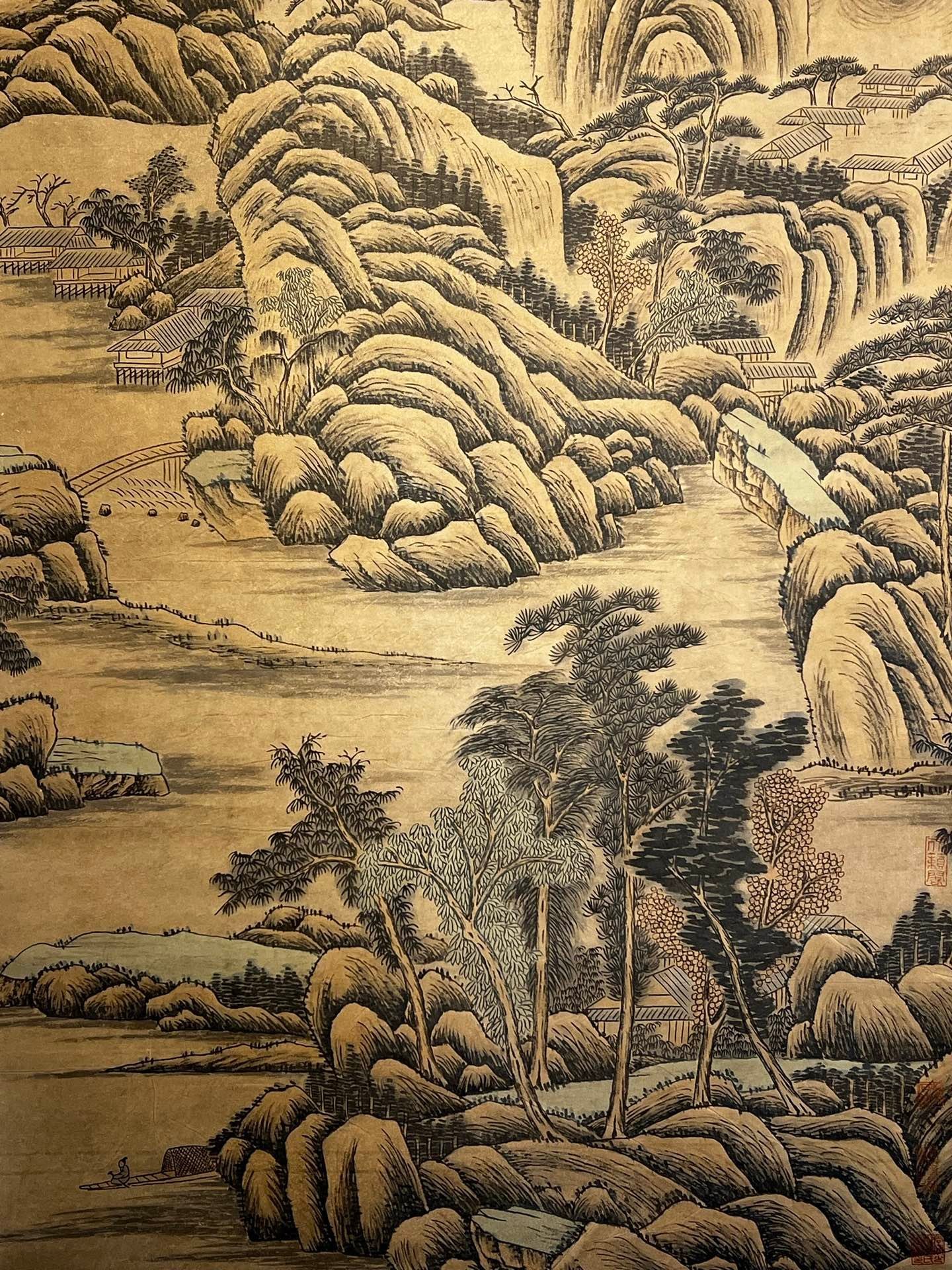 Chinese scroll painting Guo Xi