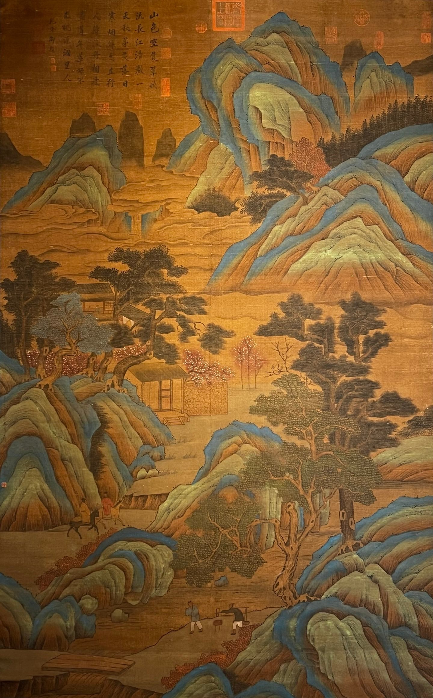 Chinese scroll painting Liu Songnian