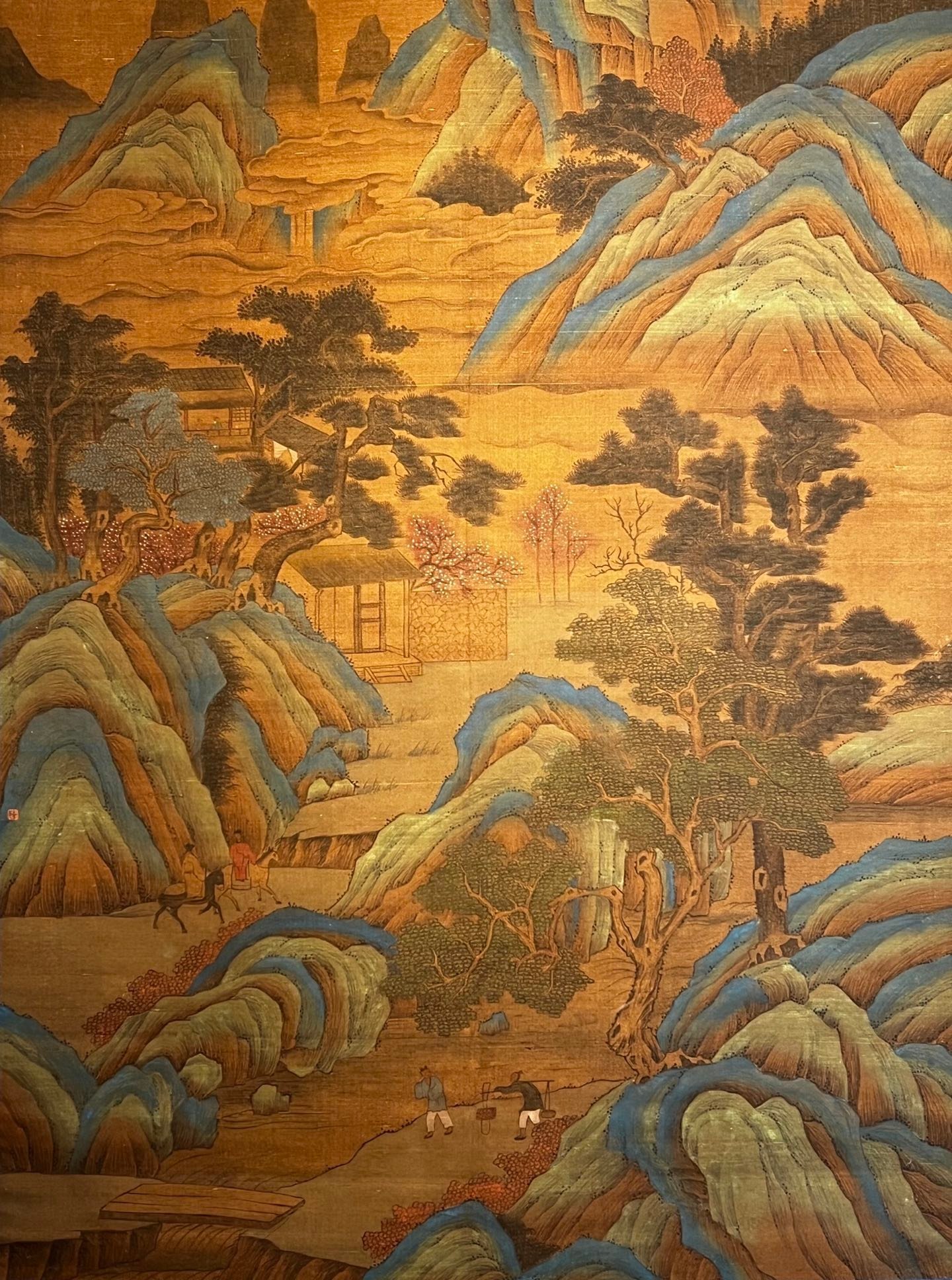 Chinese scroll painting Liu Songnian