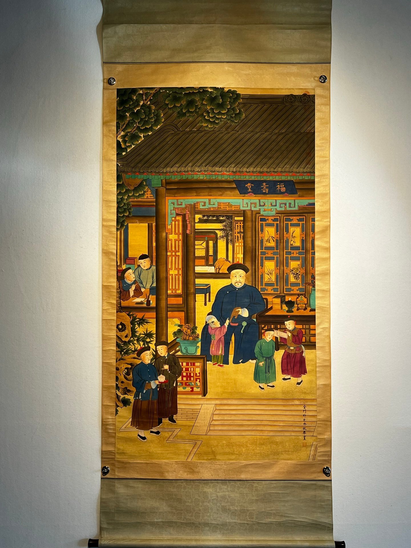 Chinese scroll painting Leng Mei