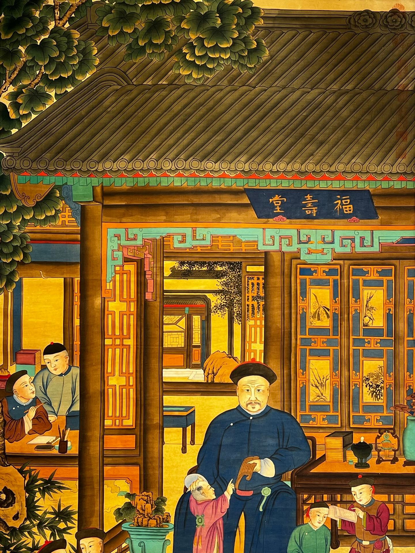 Chinese scroll painting Leng Mei