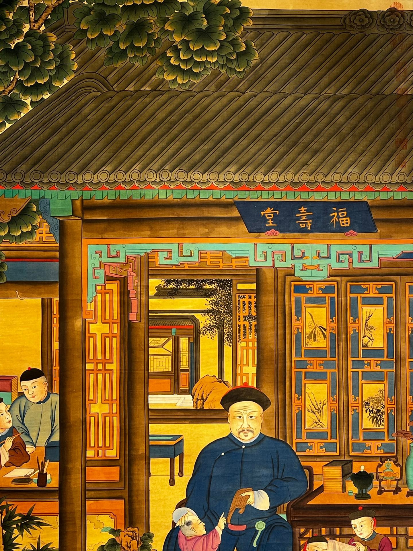 Chinese scroll painting Leng Mei