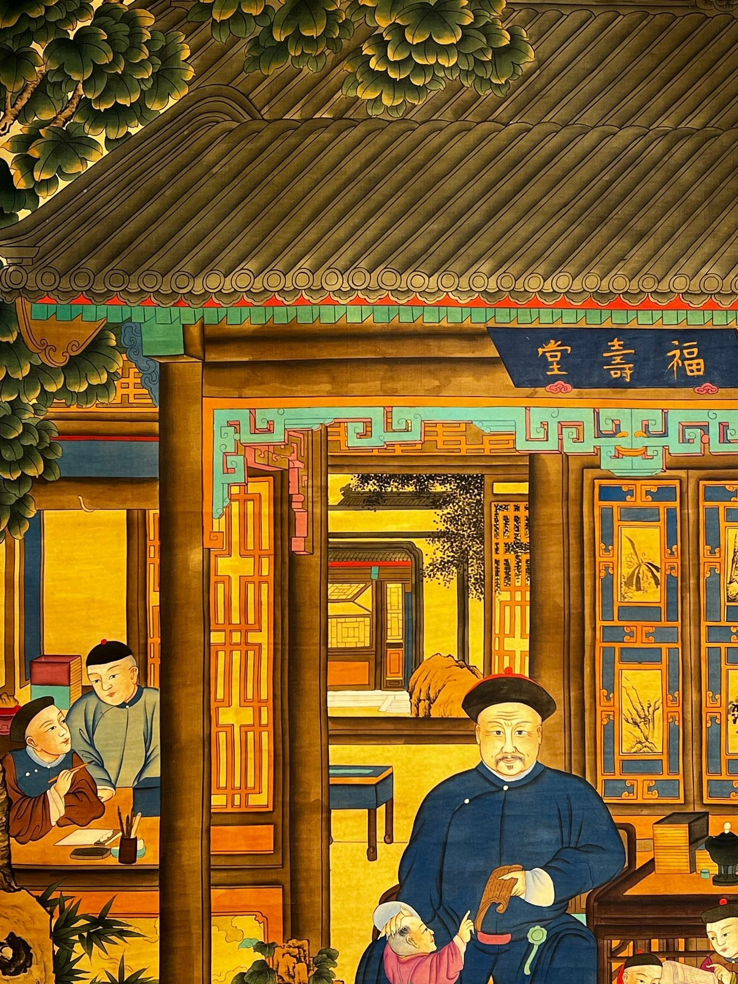 Chinese scroll painting Leng Mei