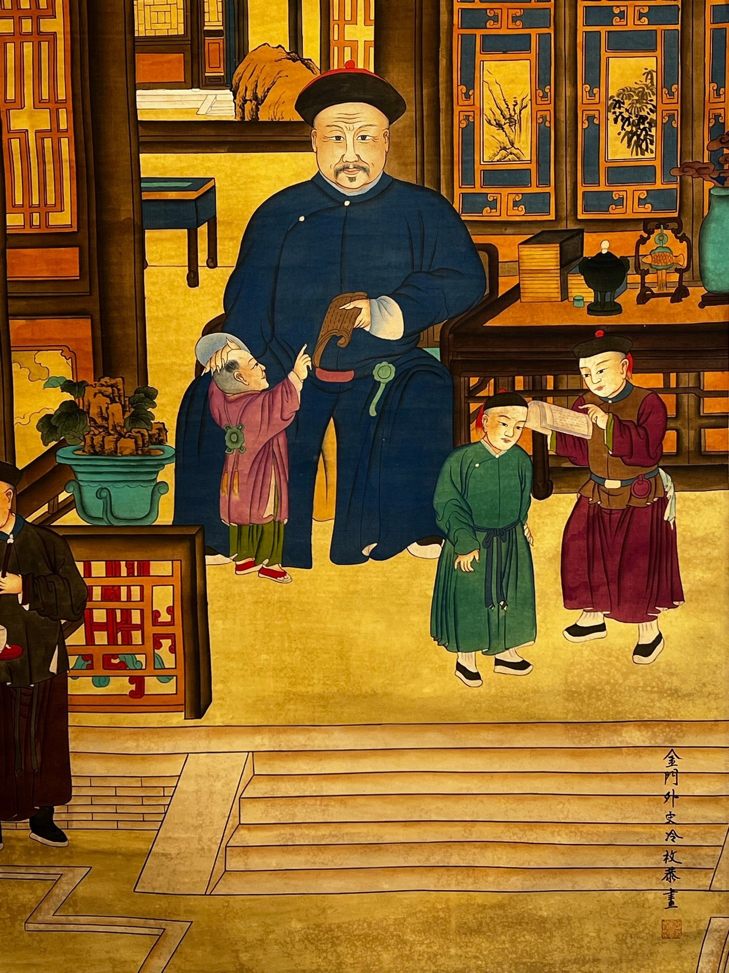 Chinese scroll painting Leng Mei