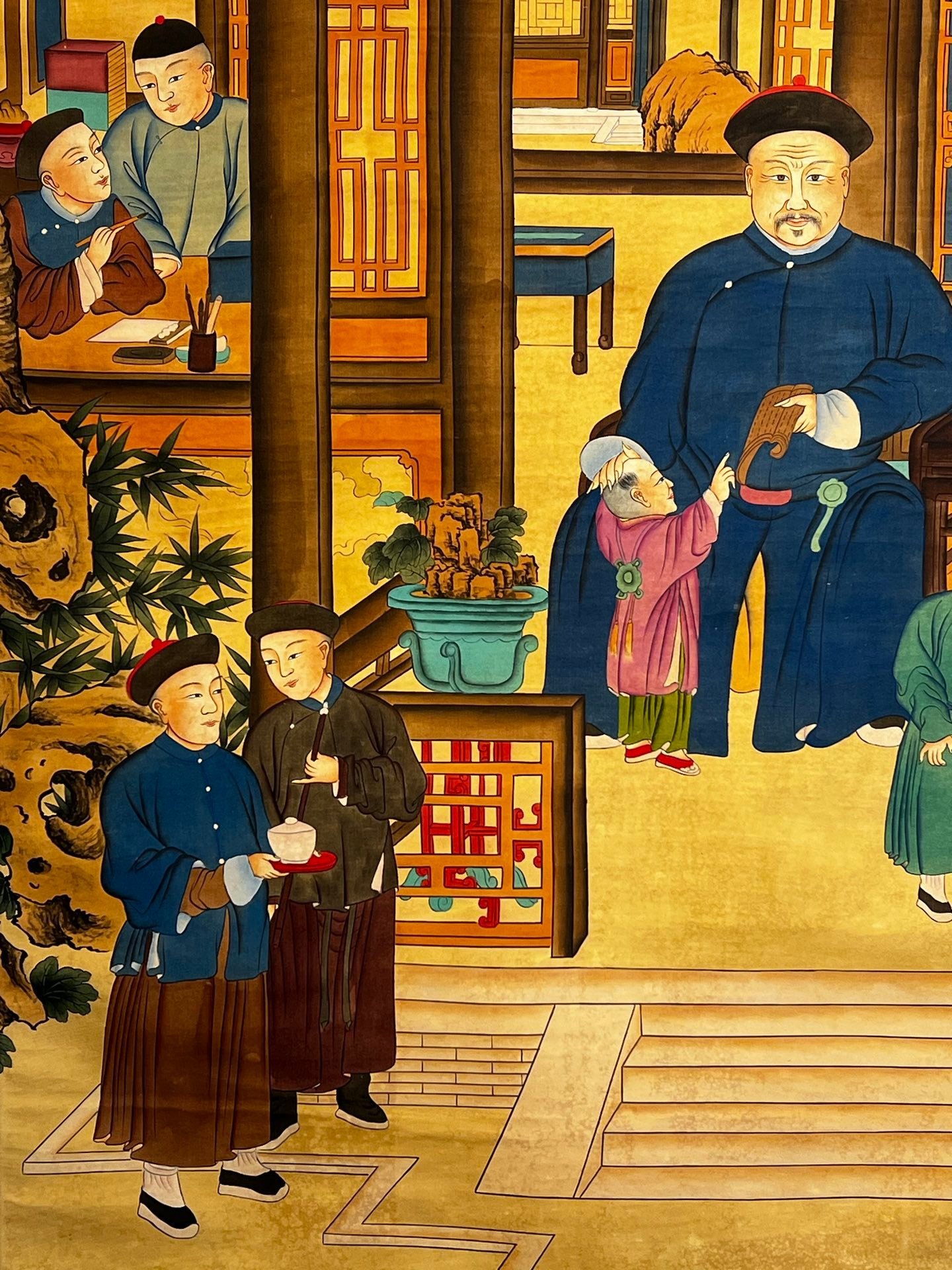 Chinese scroll painting Leng Mei