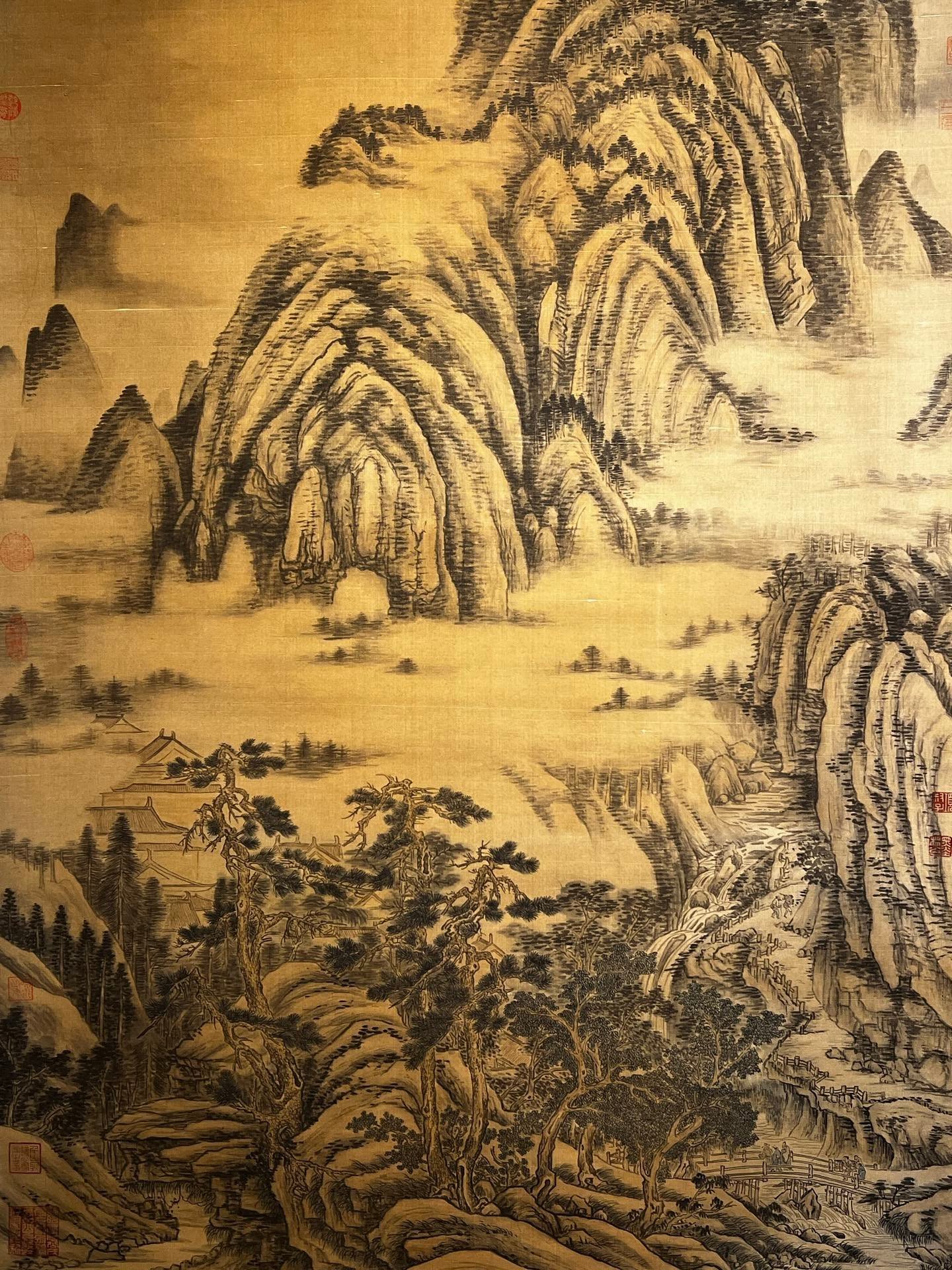 Chinese scroll painting Dong Yuan