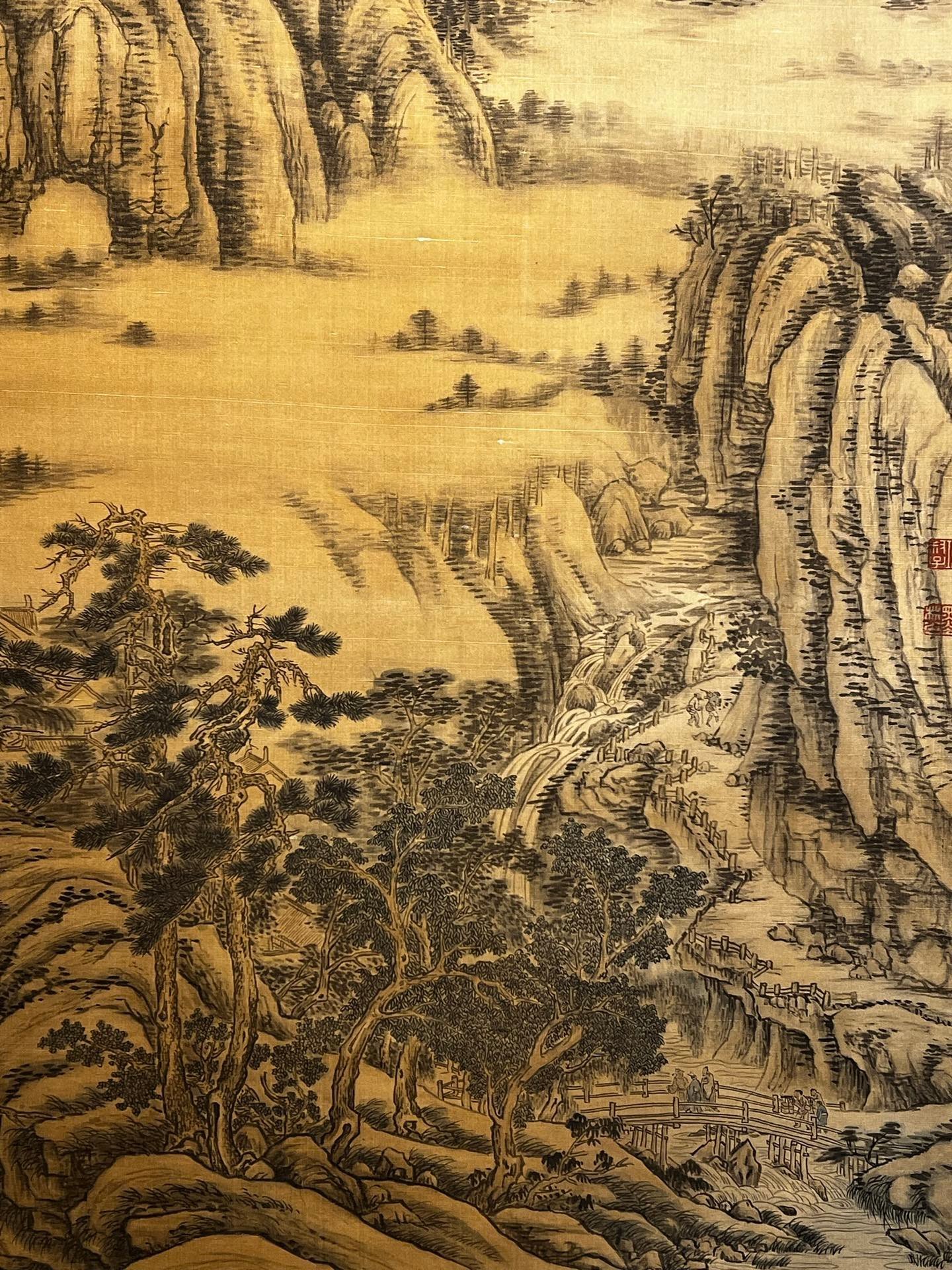Chinese scroll painting Dong Yuan