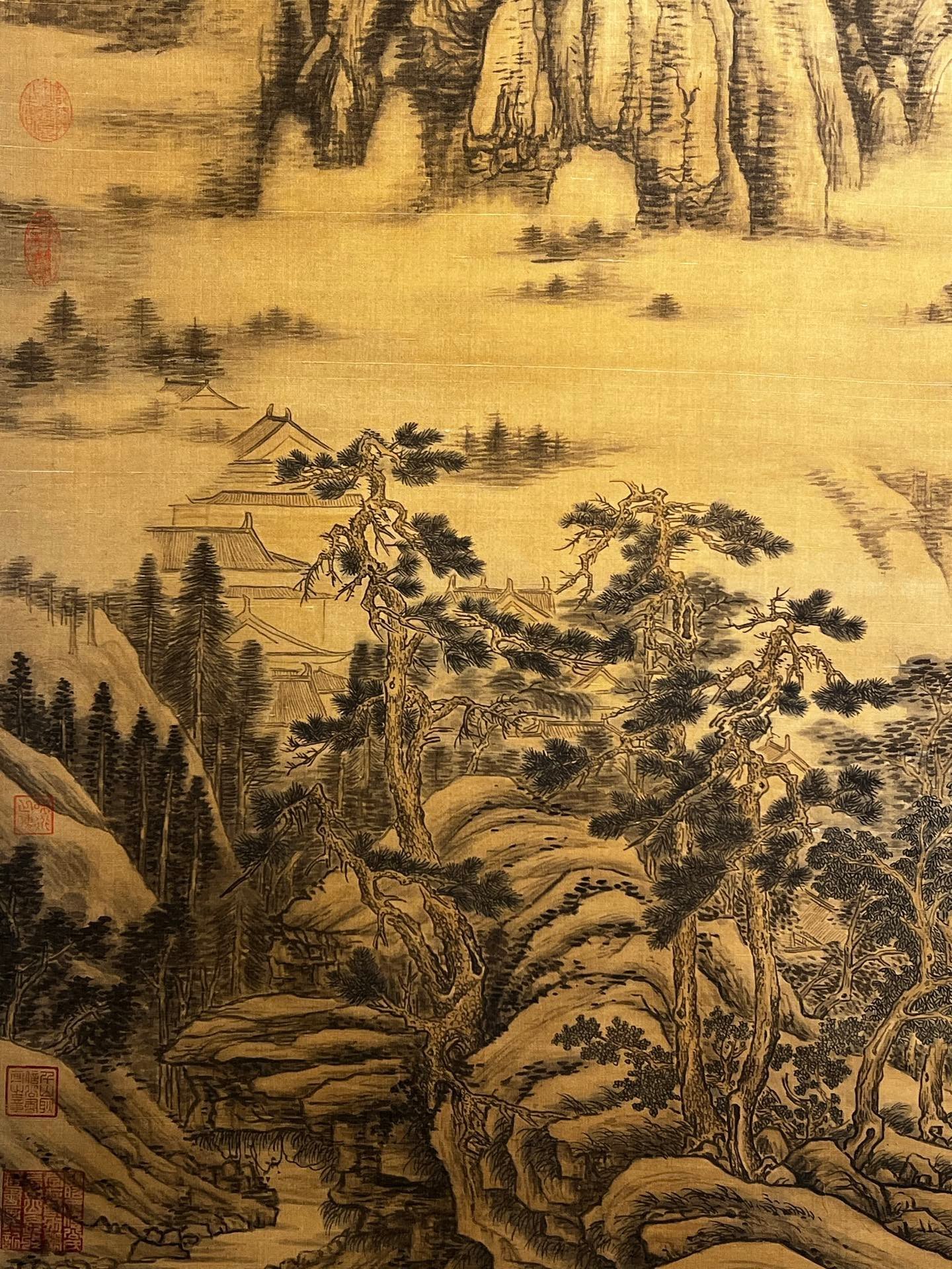 Chinese scroll painting Dong Yuan