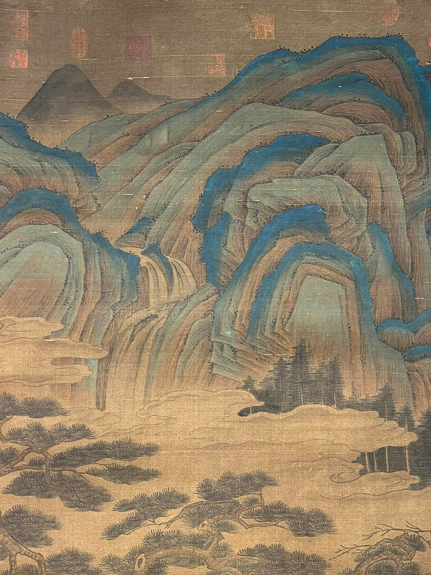 Chinese scroll painting Li Sixun