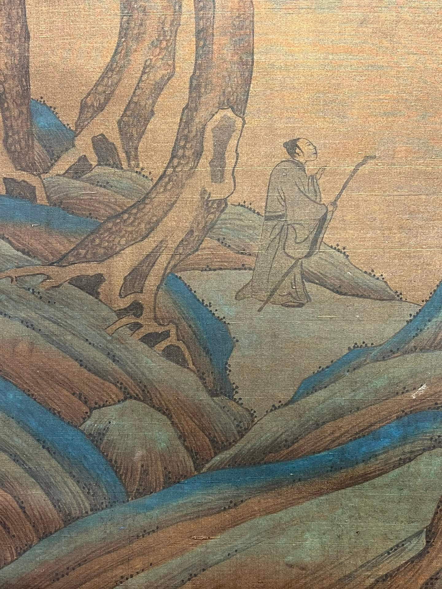 Chinese scroll painting Li Sixun