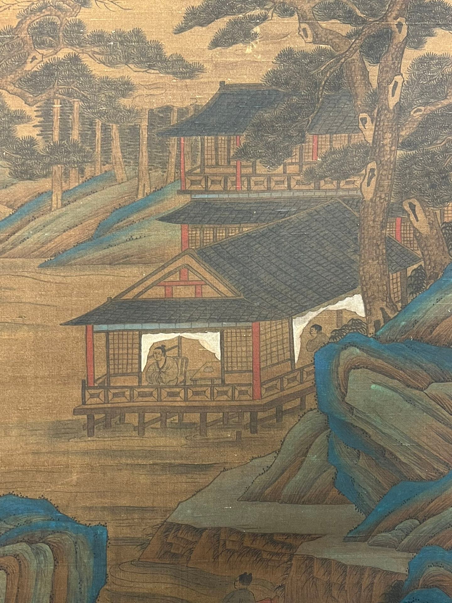Chinese scroll painting Li Sixun