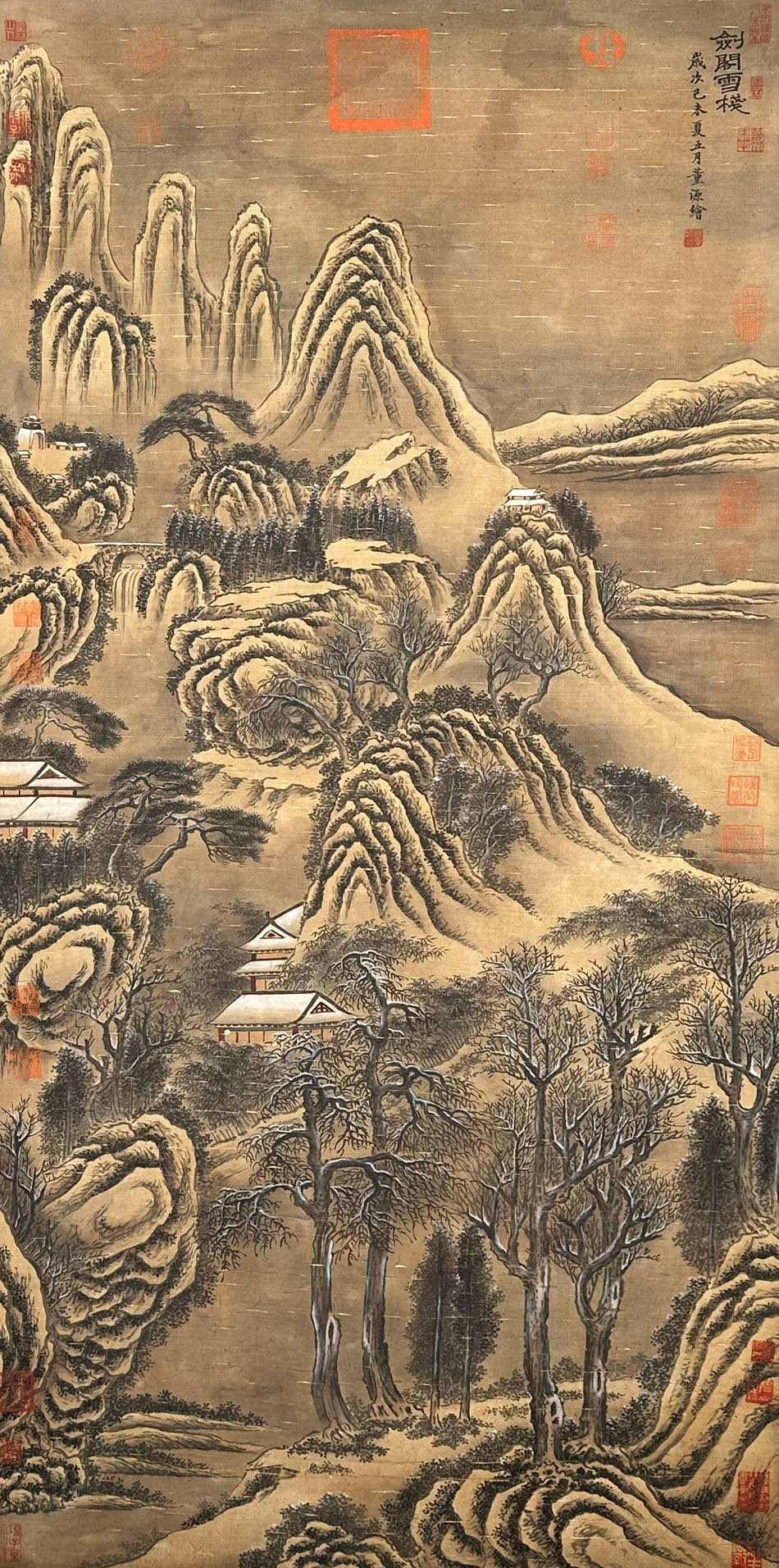 Chinese scroll painting Dong Yuan