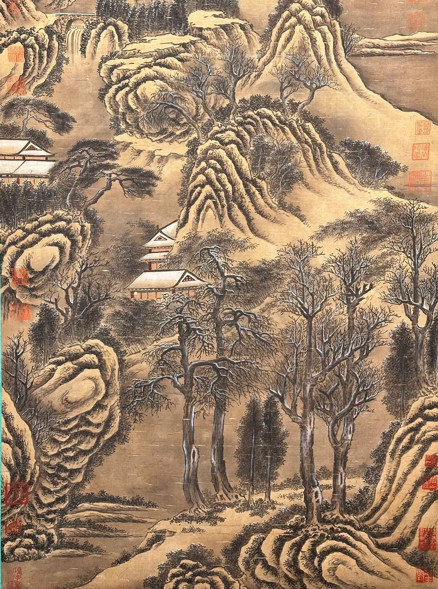 Chinese scroll painting Dong Yuan