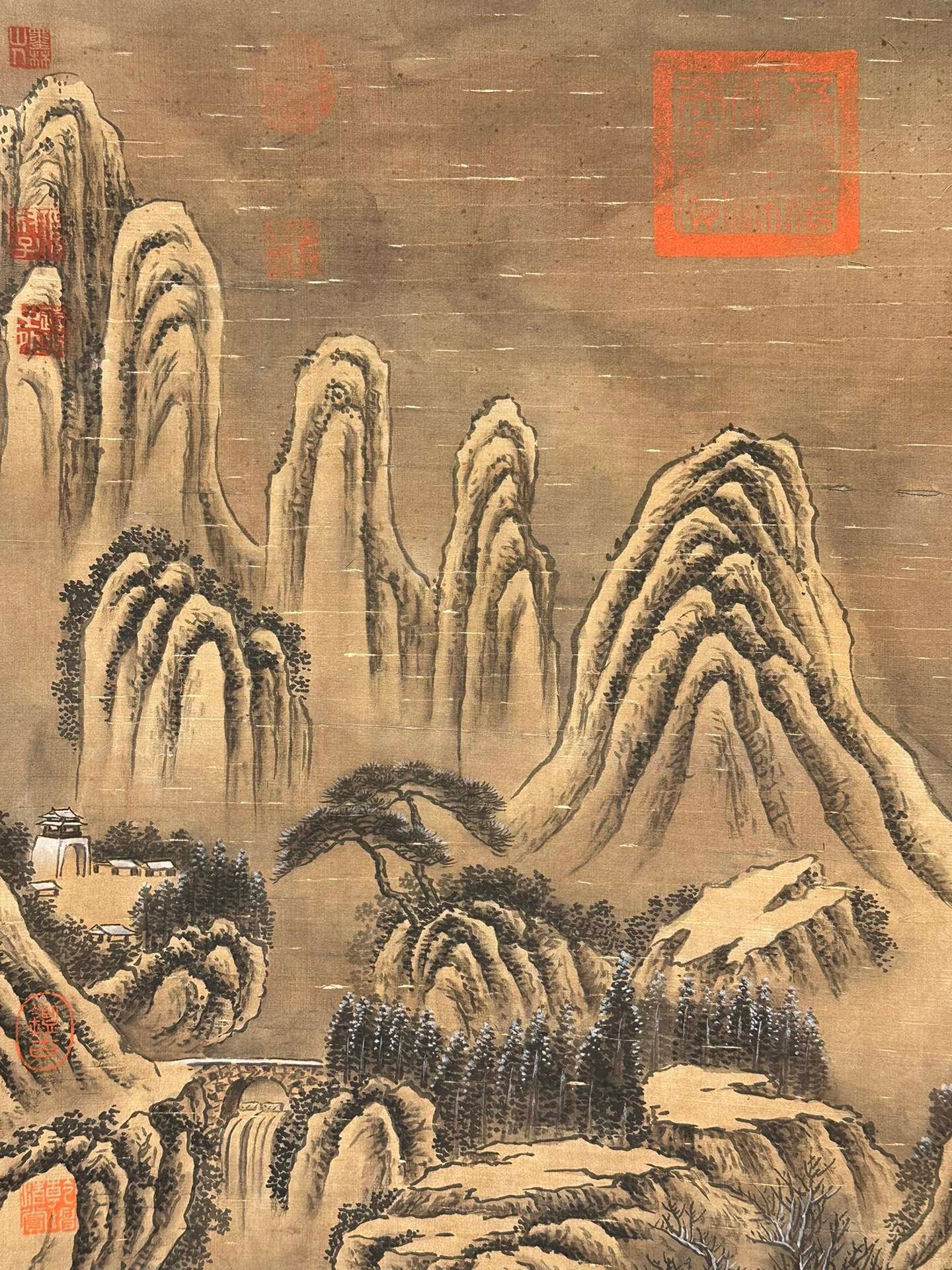 Chinese scroll painting Dong Yuan
