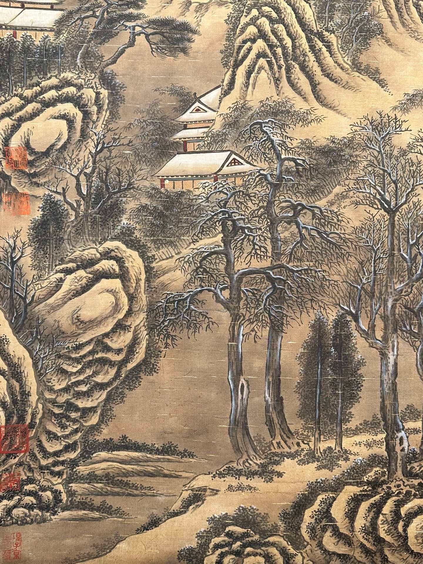 Chinese scroll painting Dong Yuan