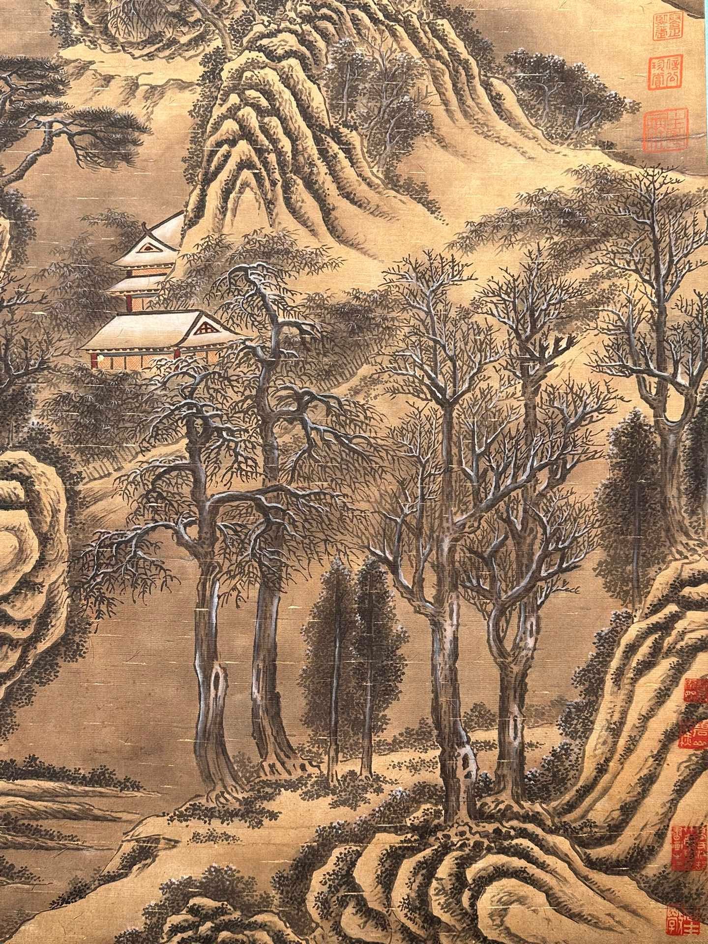 Chinese scroll painting Dong Yuan