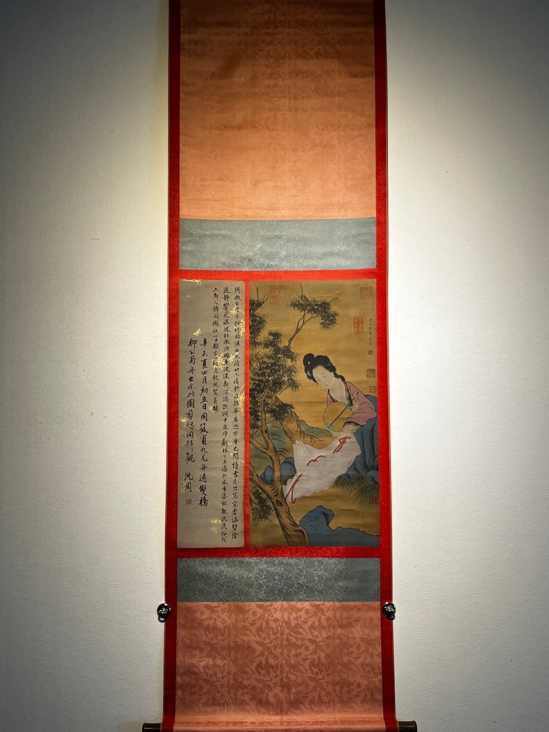 Chinese scroll painting Liu Guandao