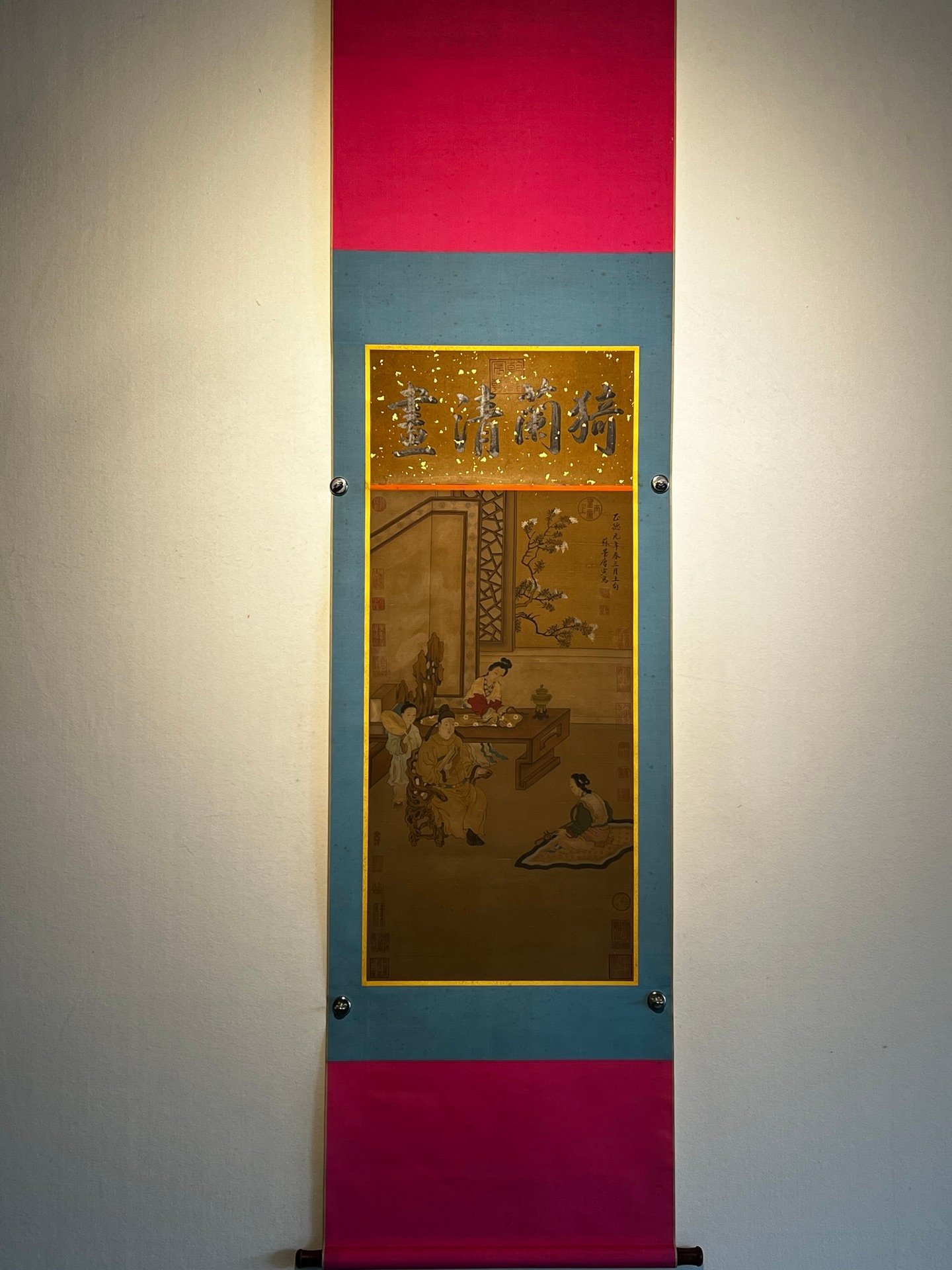 Chinese scroll painting Tang Yin