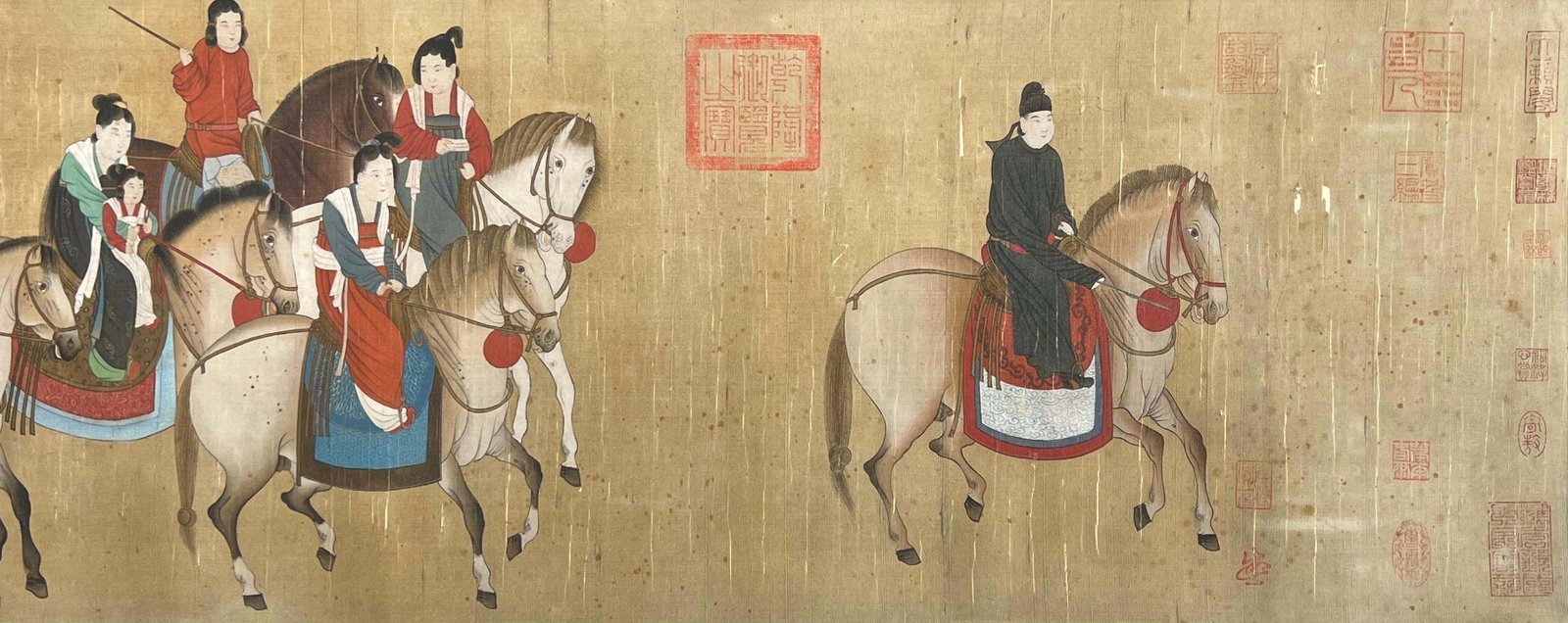 Chinese scroll painting Qian Xuan