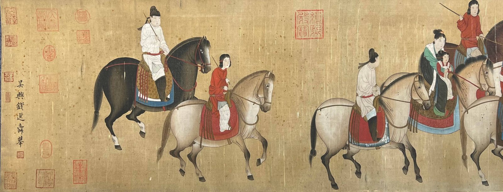 Chinese scroll painting Qian Xuan
