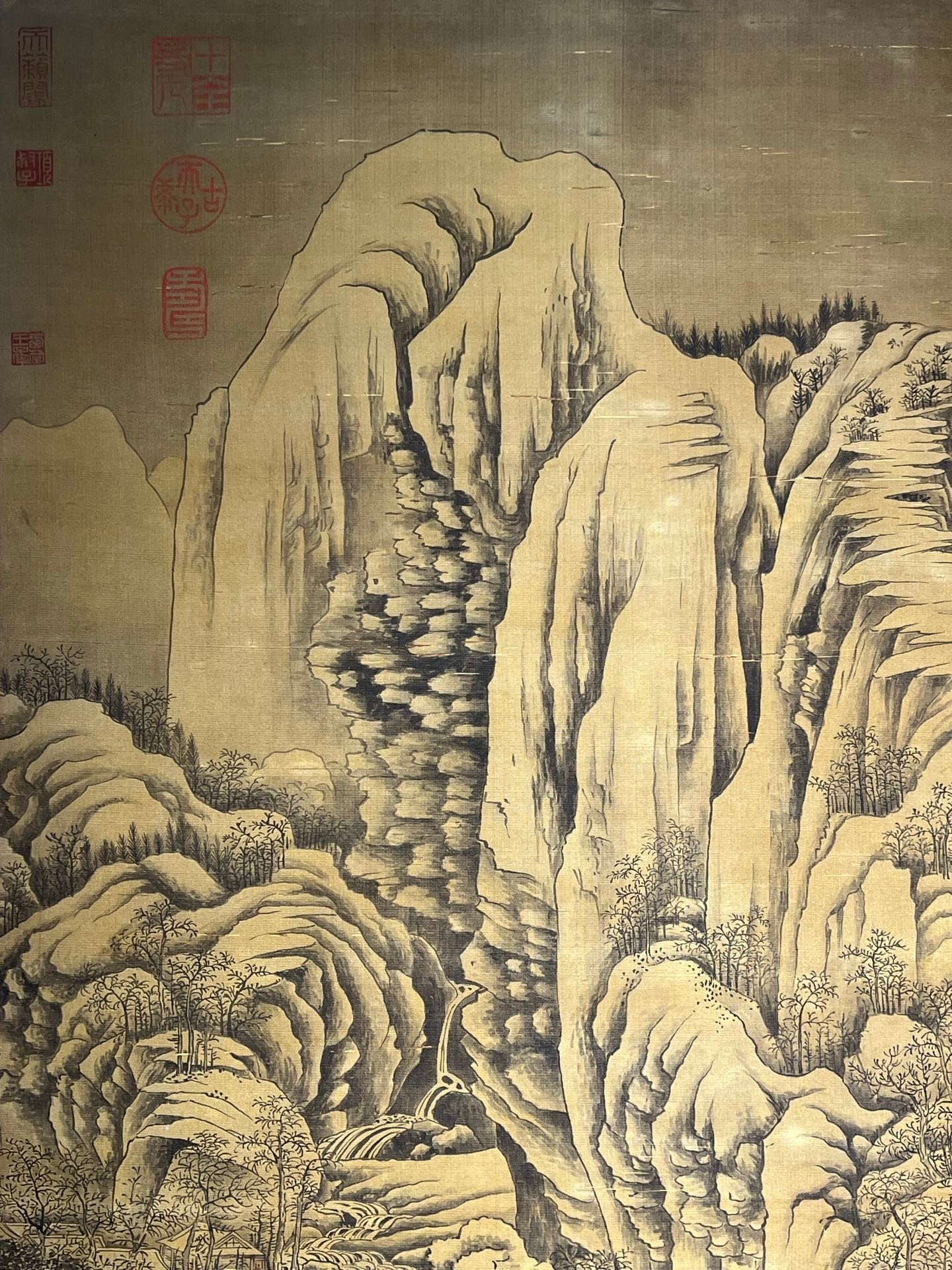 Chinese scroll painting Guo X