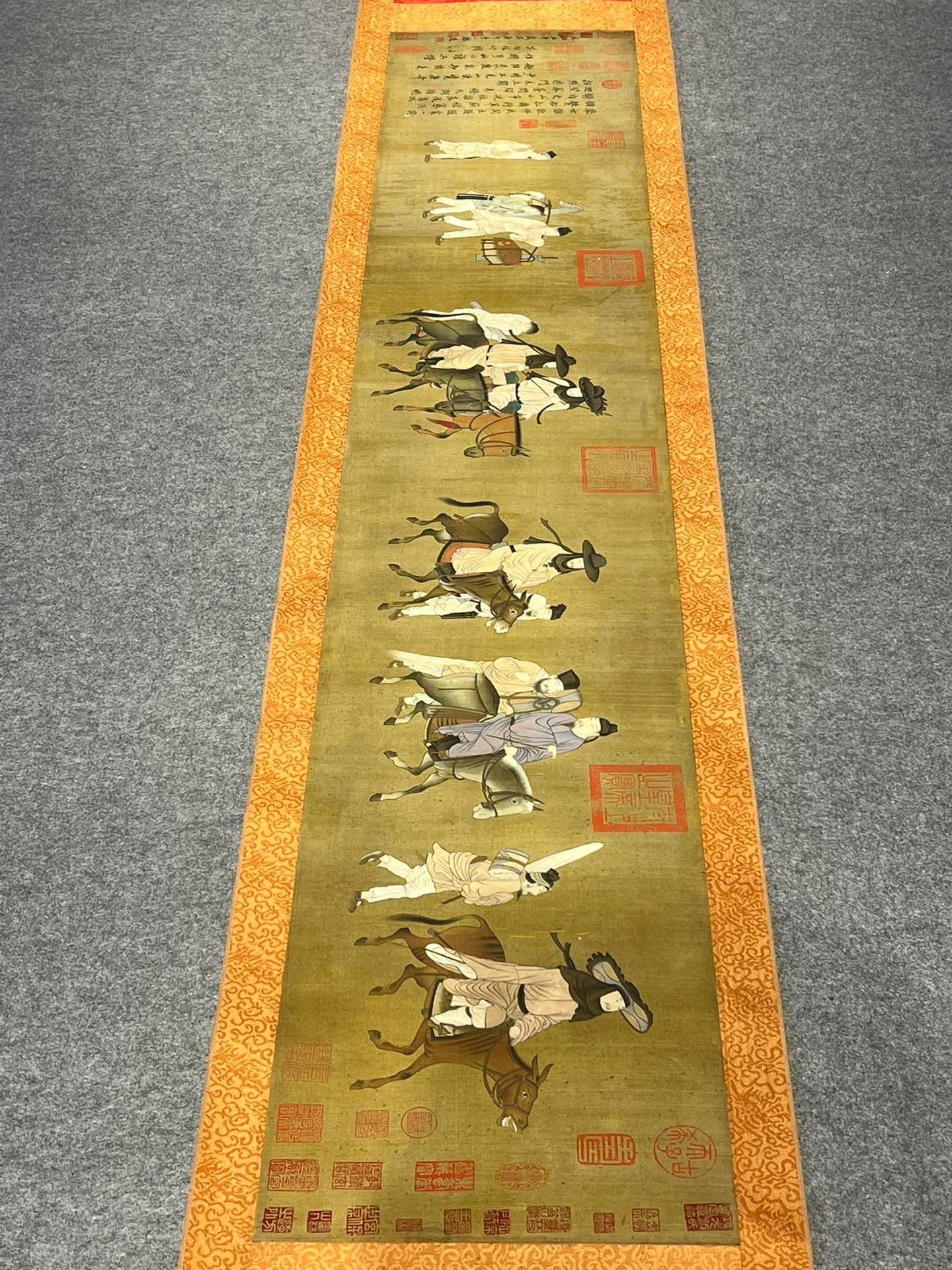 Chinese scroll painting Li Gonglin