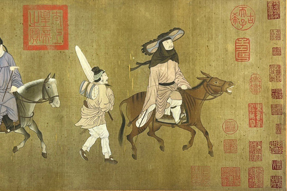 Chinese scroll painting Li Gonglin