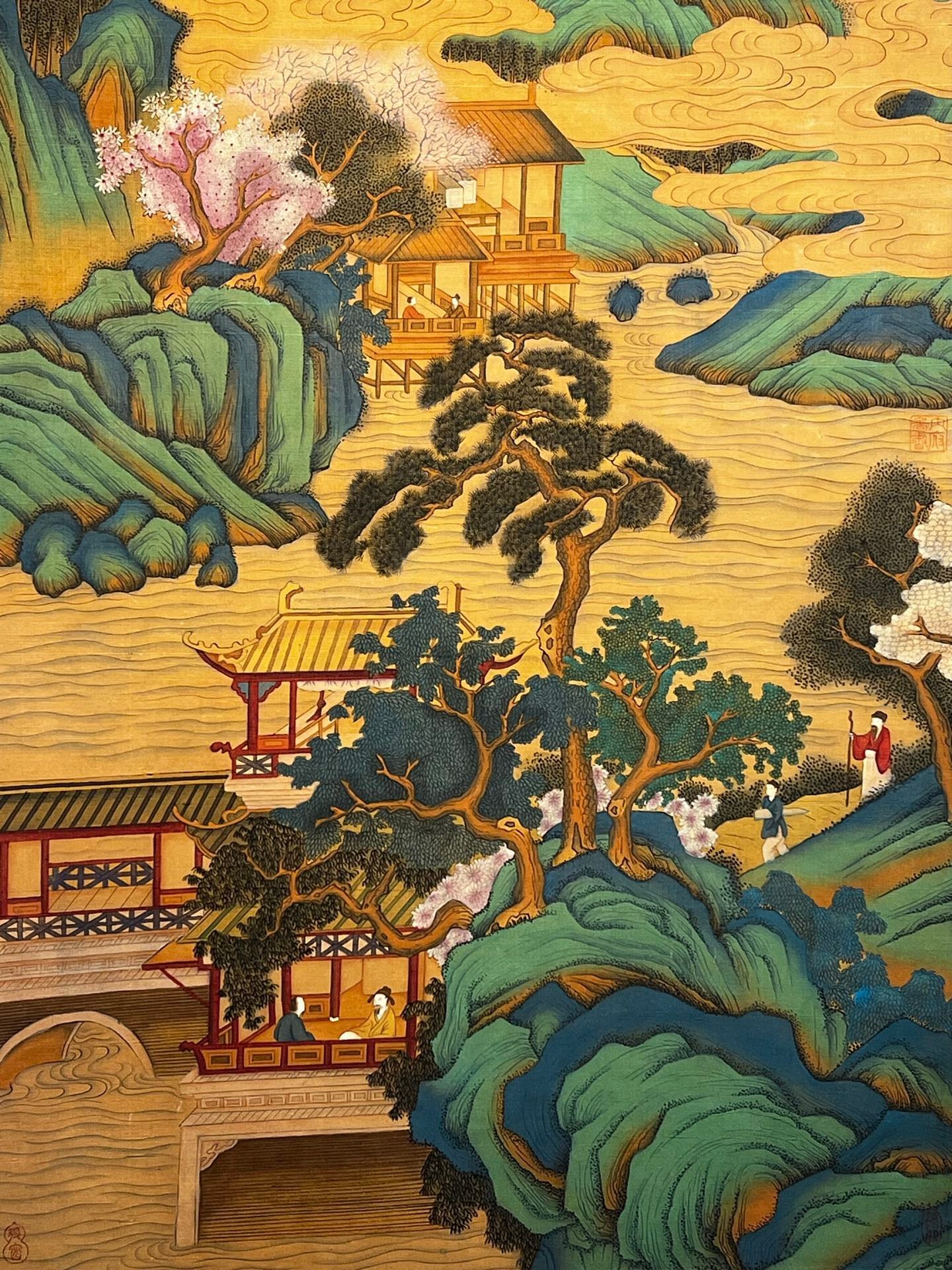 Chinese scroll painting Tang Taizong