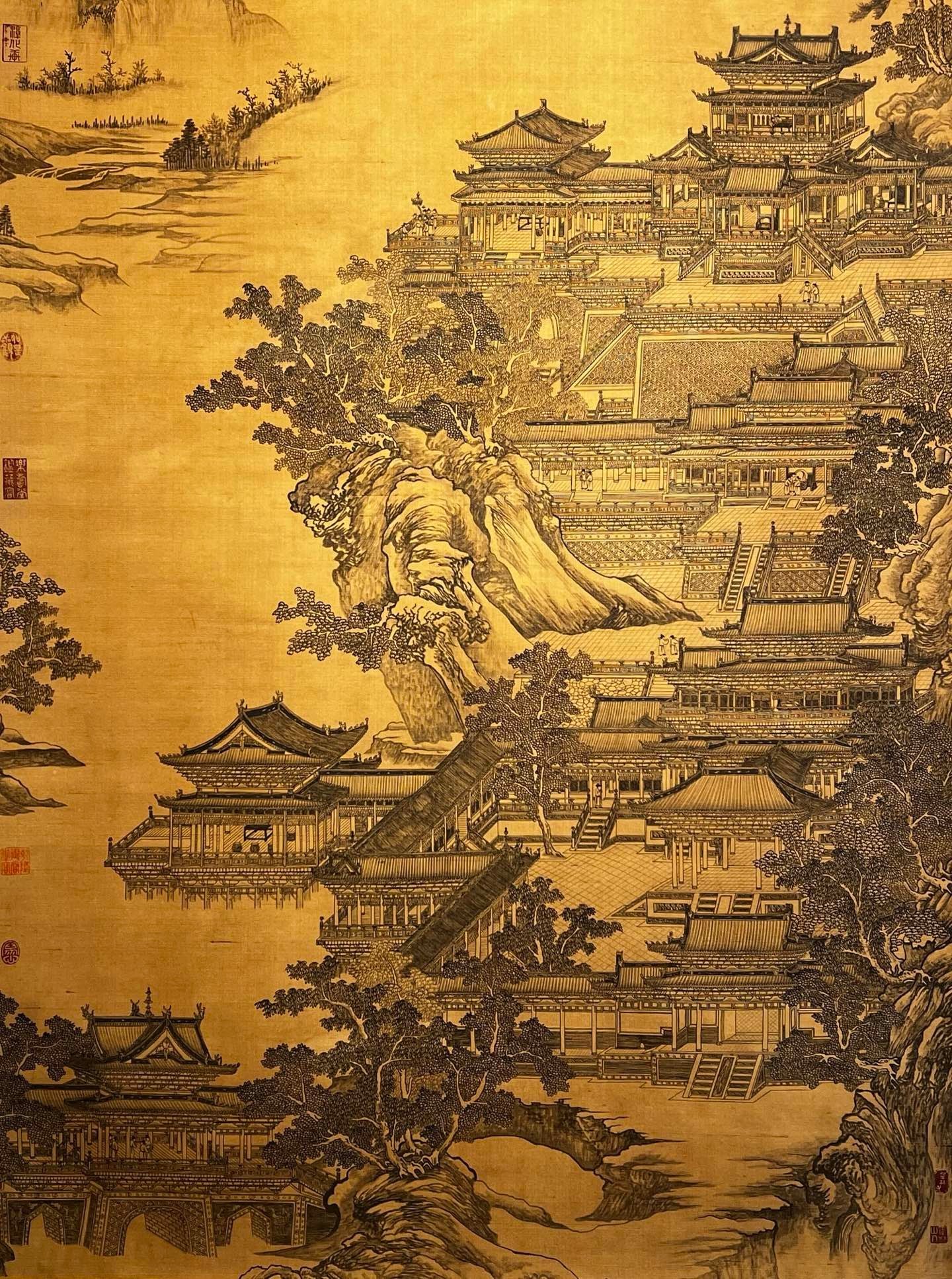 Chinese scroll painting Guo Zhongshu