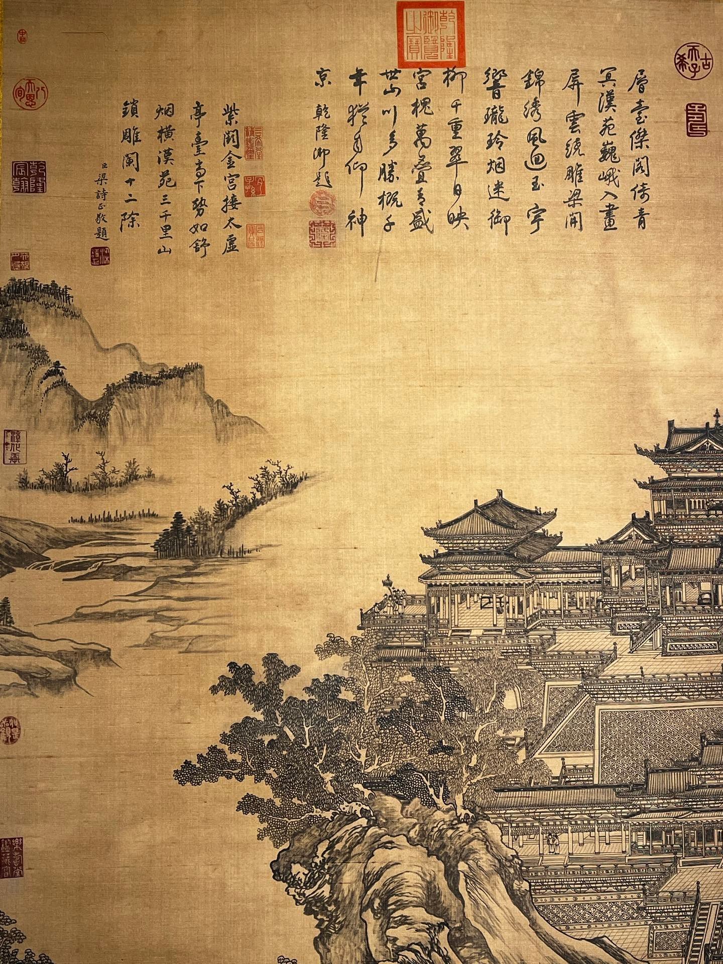 Chinese scroll painting Guo Zhongshu