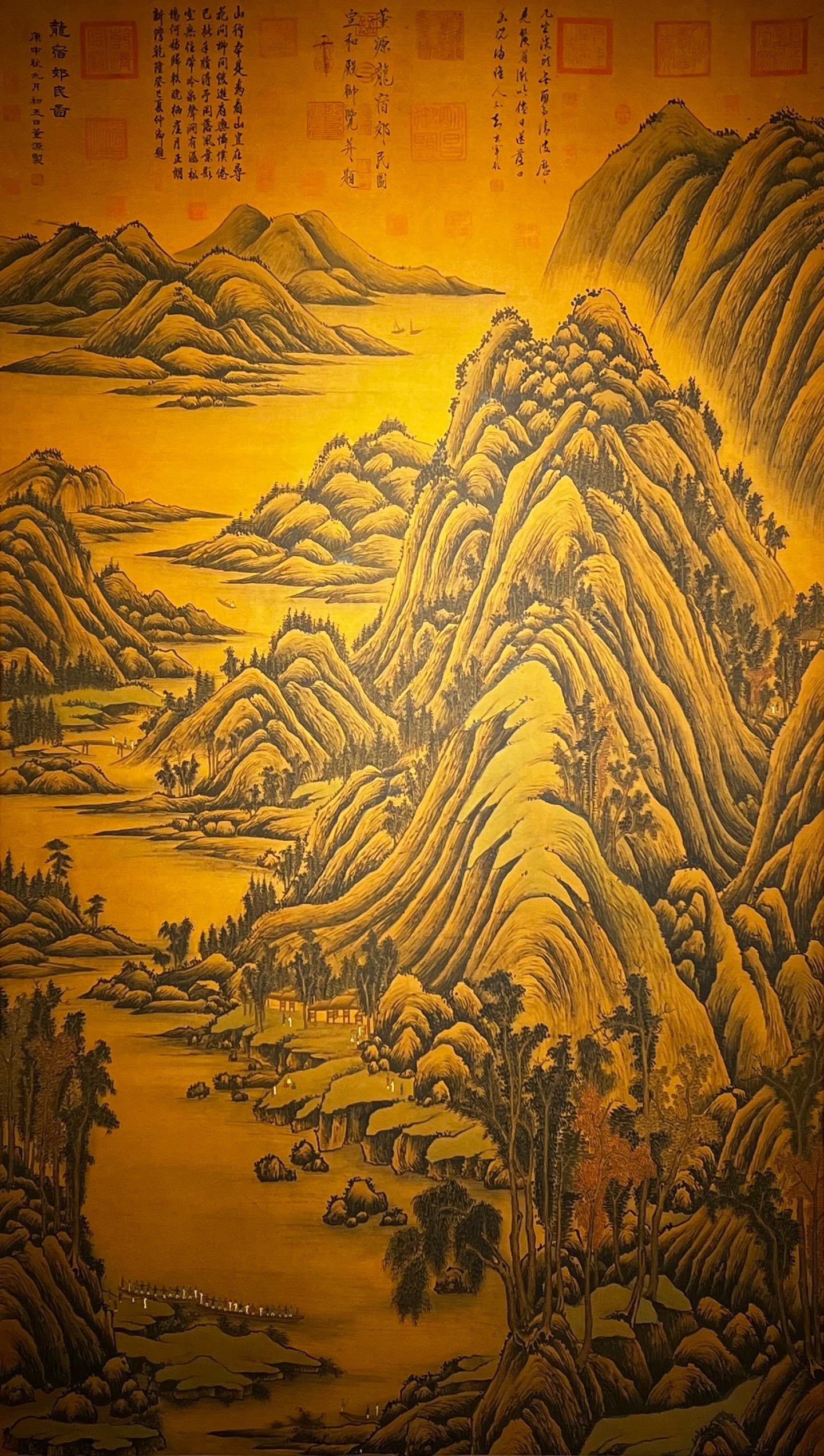 Chinese scroll painting Dong Yuan