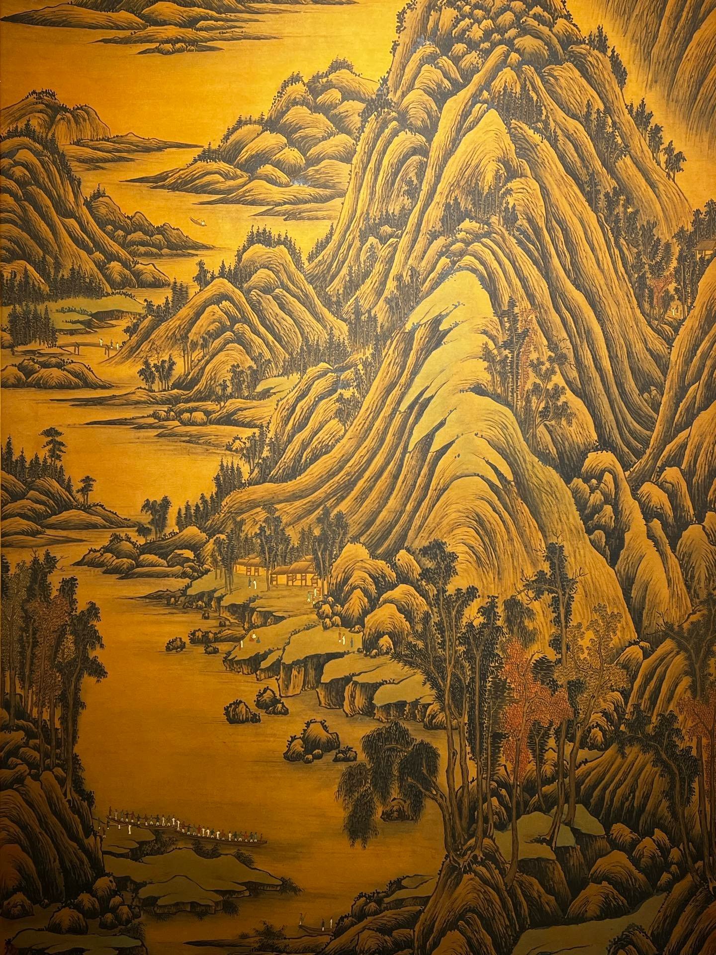Chinese scroll painting Dong Yuan