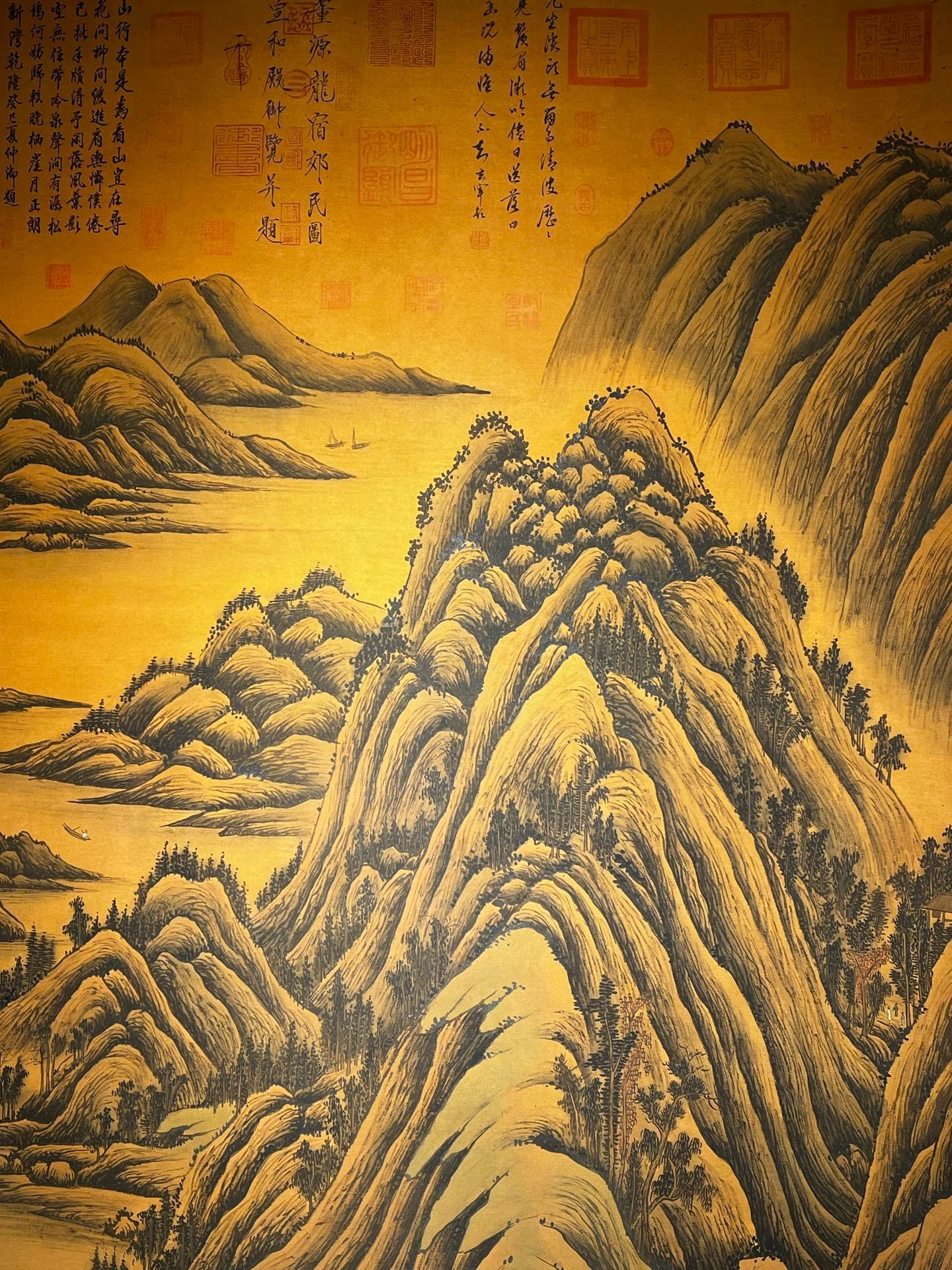 Chinese scroll painting Dong Yuan