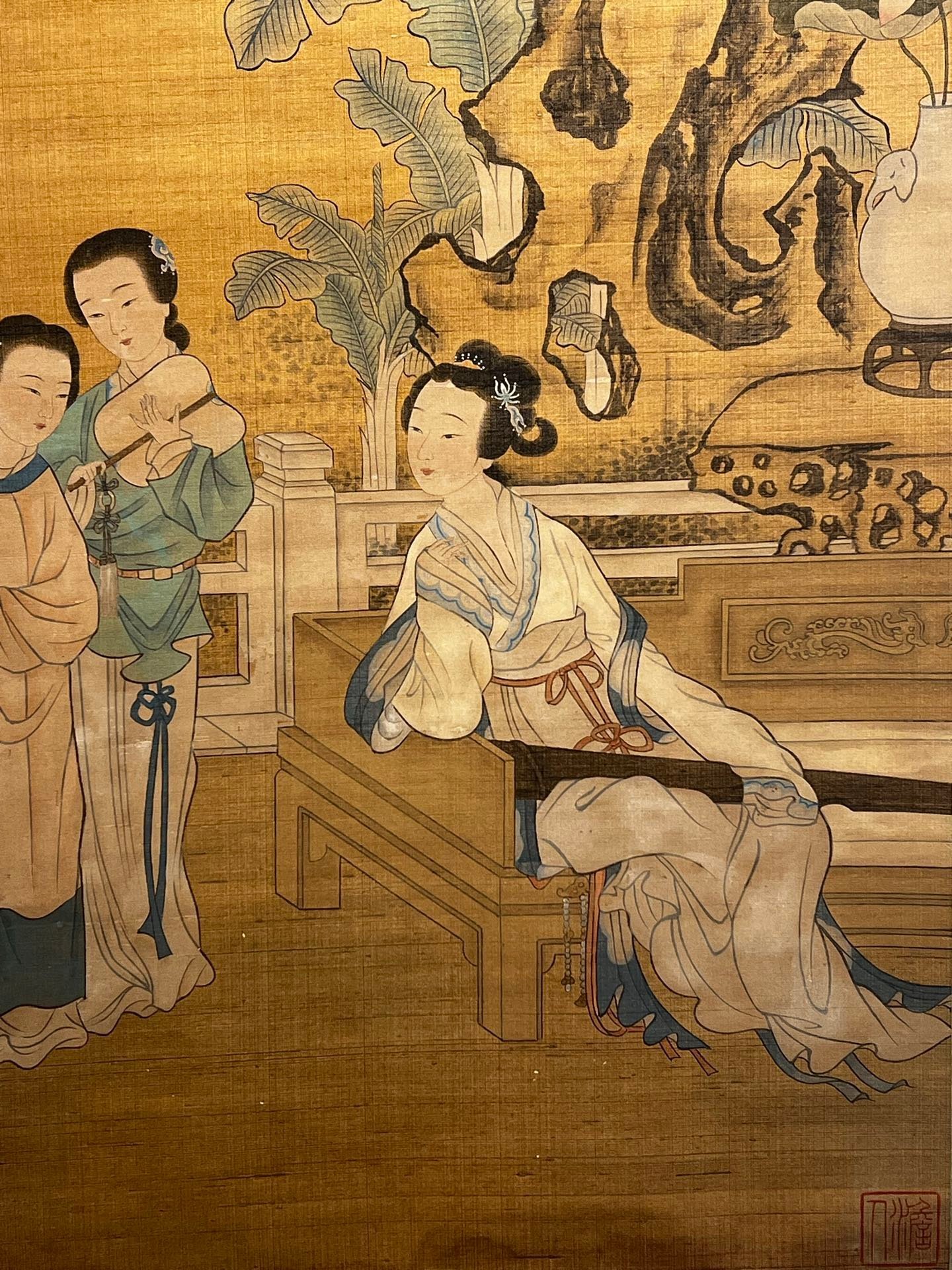 Chinese scroll painting Jiao Bingzhen
