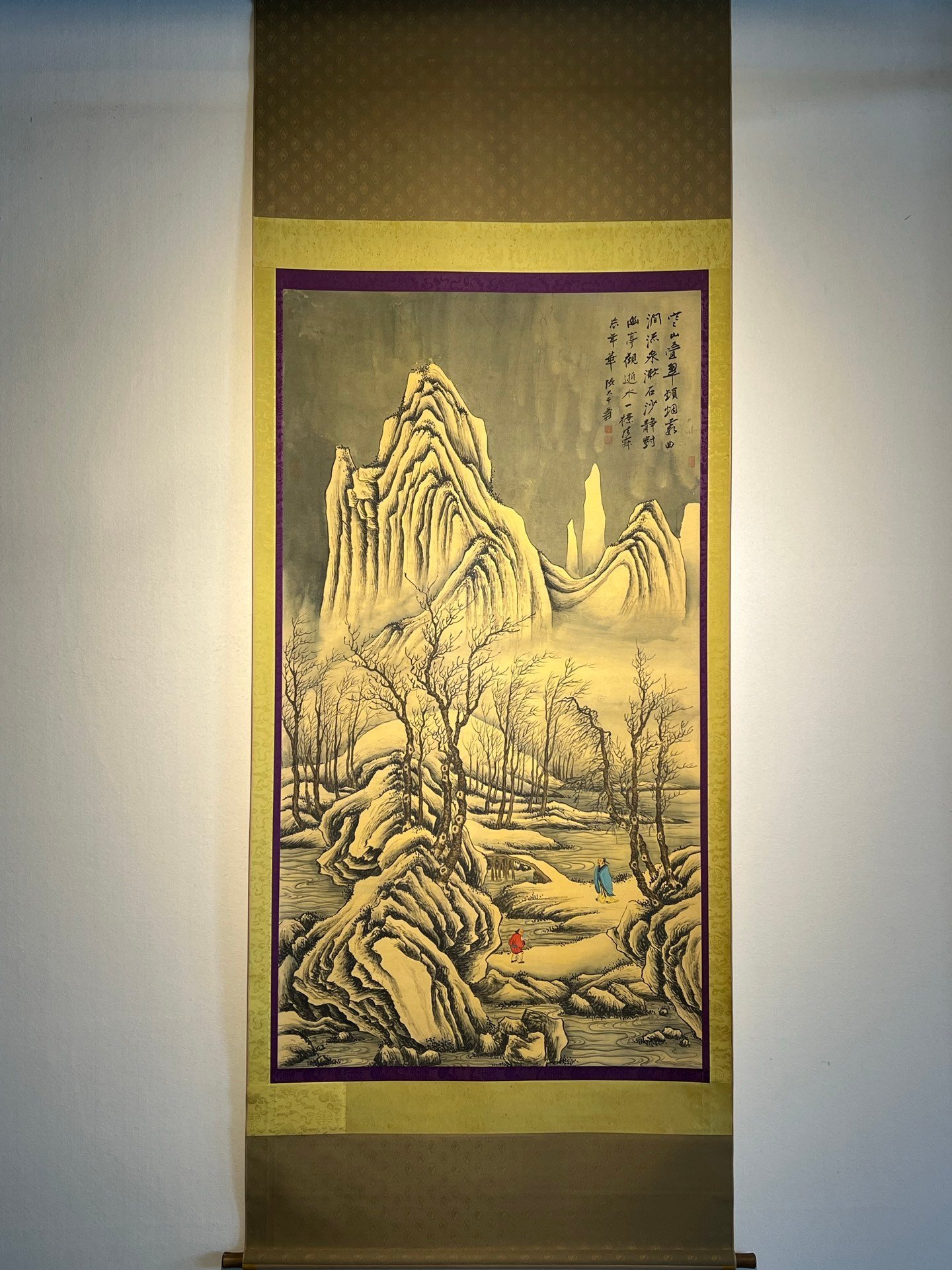 Chinese scroll painting Zhang Daqian