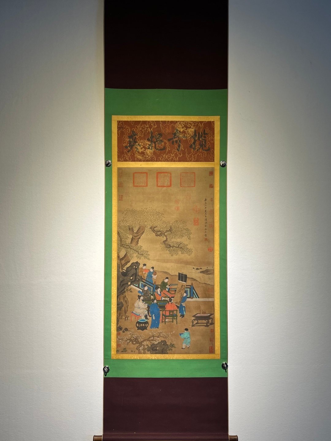 Chinese scroll painting Liu Songnian