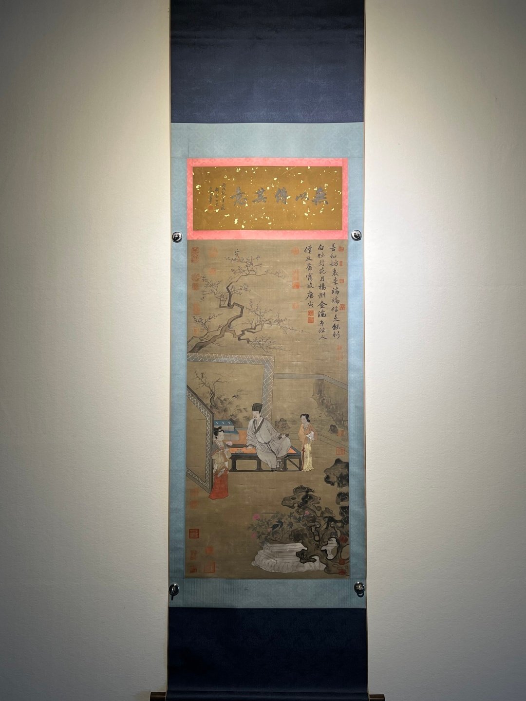Chinese scroll painting Tang Yin