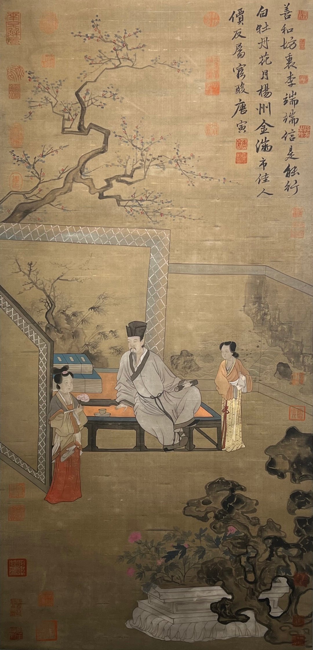 Chinese scroll painting Tang Yin