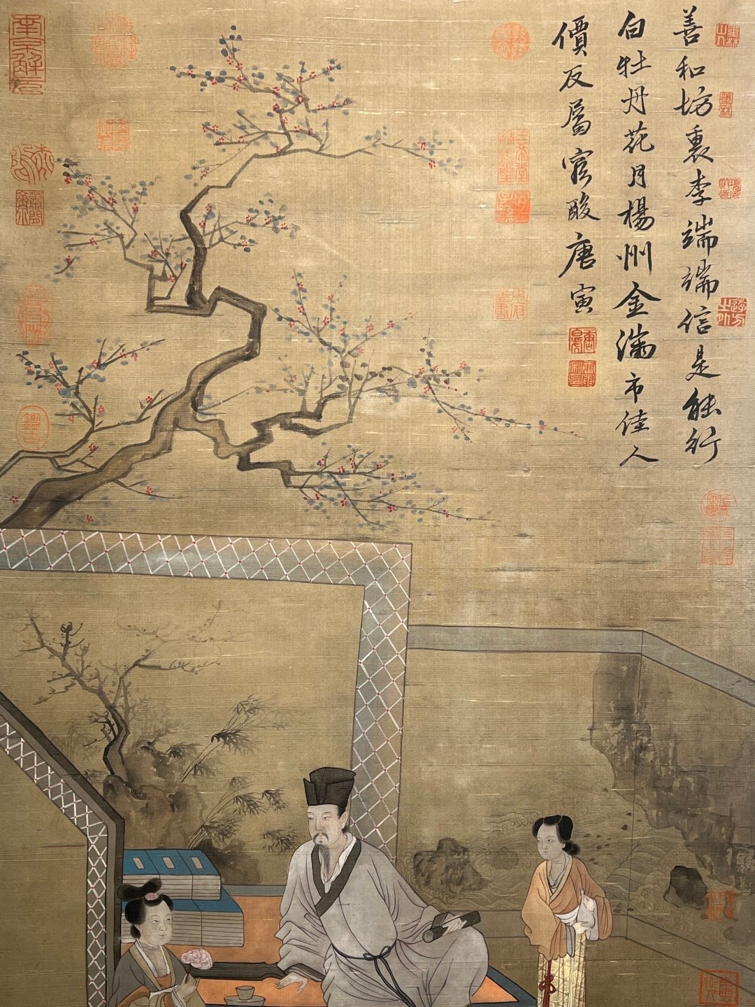 Chinese scroll painting Tang Yin