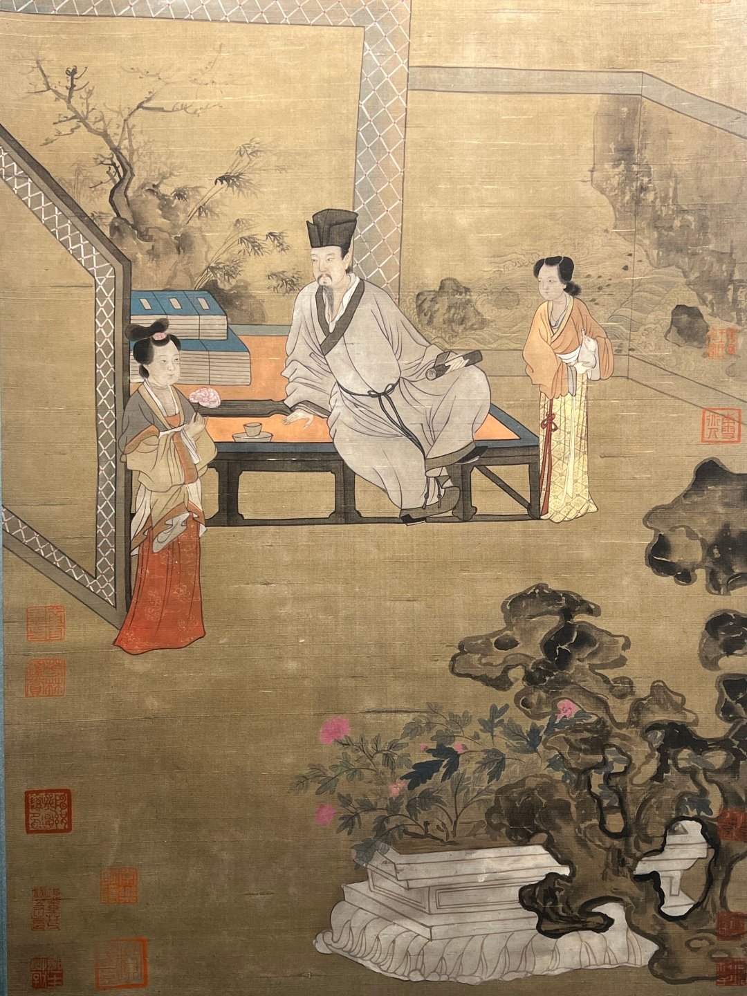 Chinese scroll painting Tang Yin