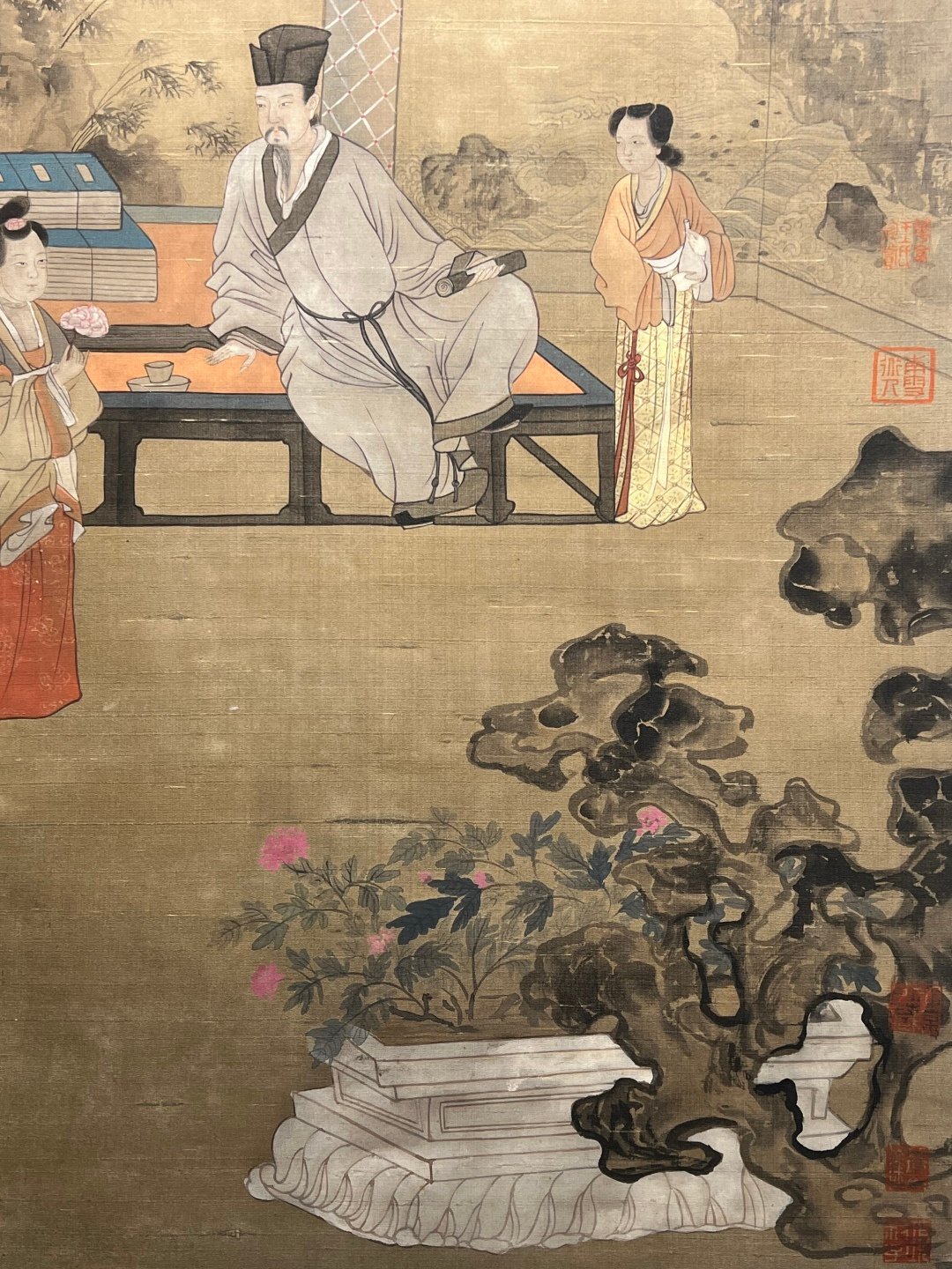 Chinese scroll painting Tang Yin
