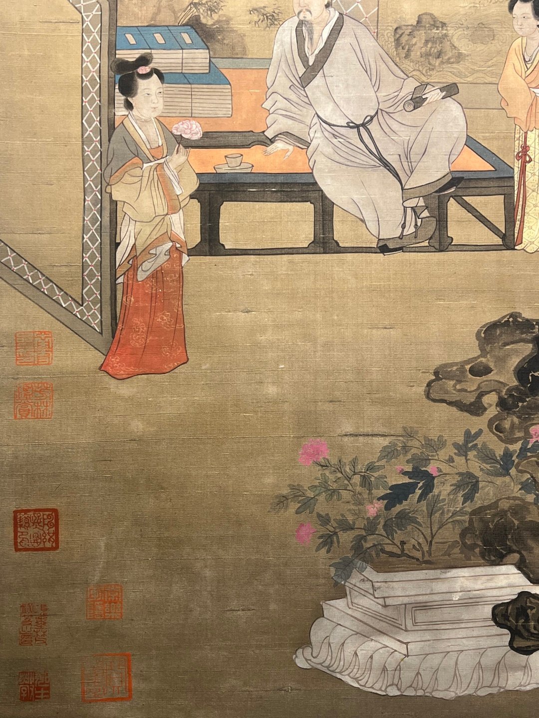 Chinese scroll painting Tang Yin