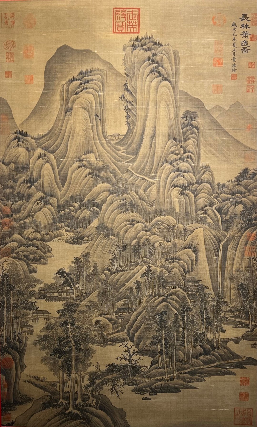 Chinese scroll painting Dong Yuan