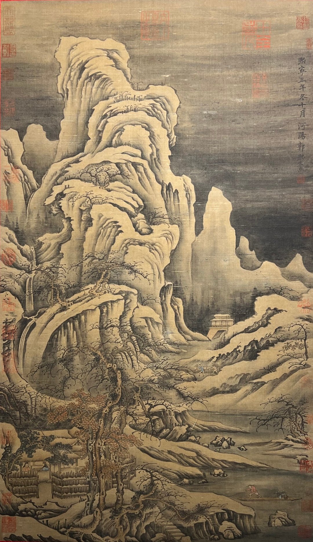 Chinese scroll painting Guo Xi