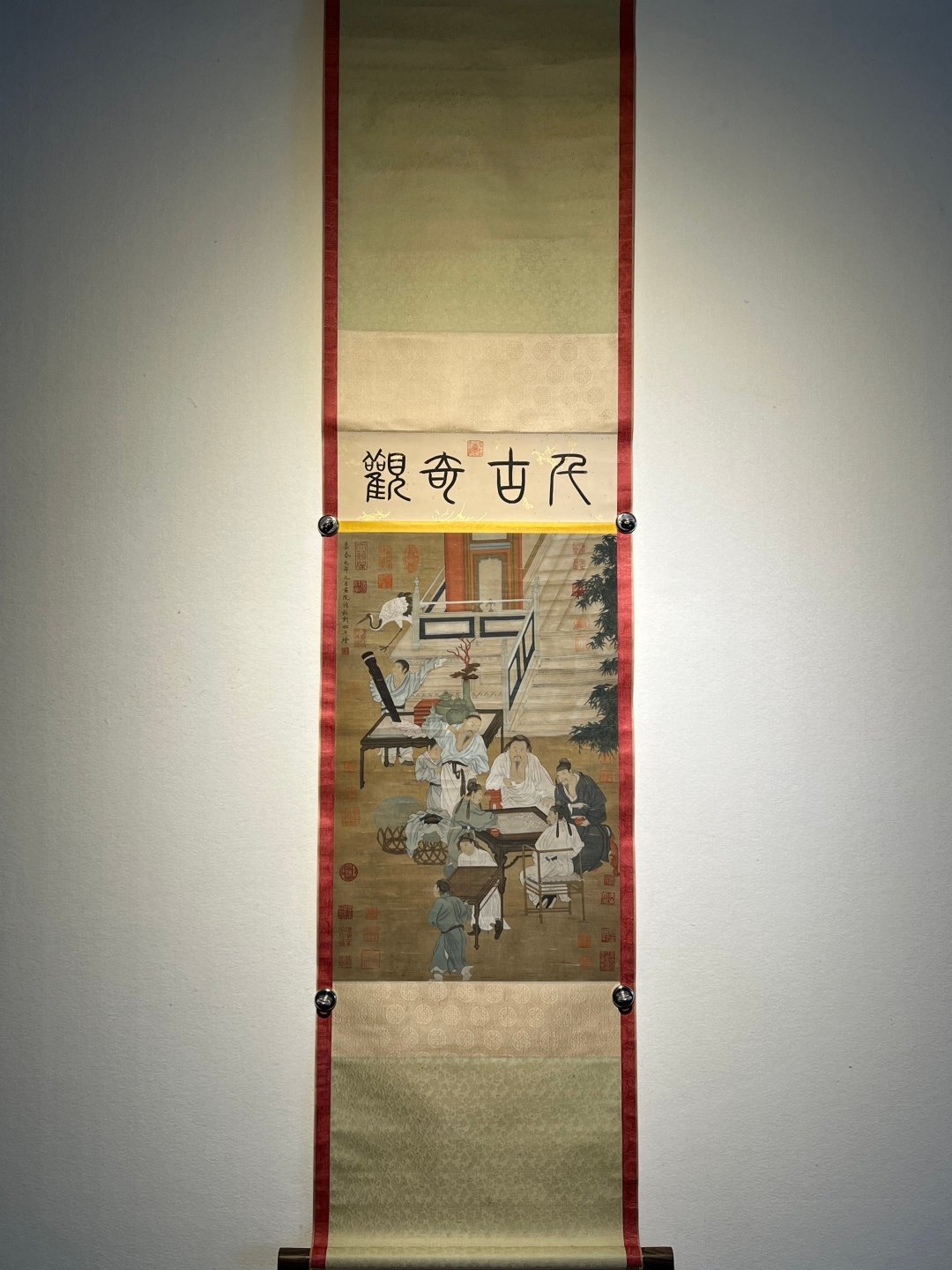 Chinese scroll painting Liu Songnian