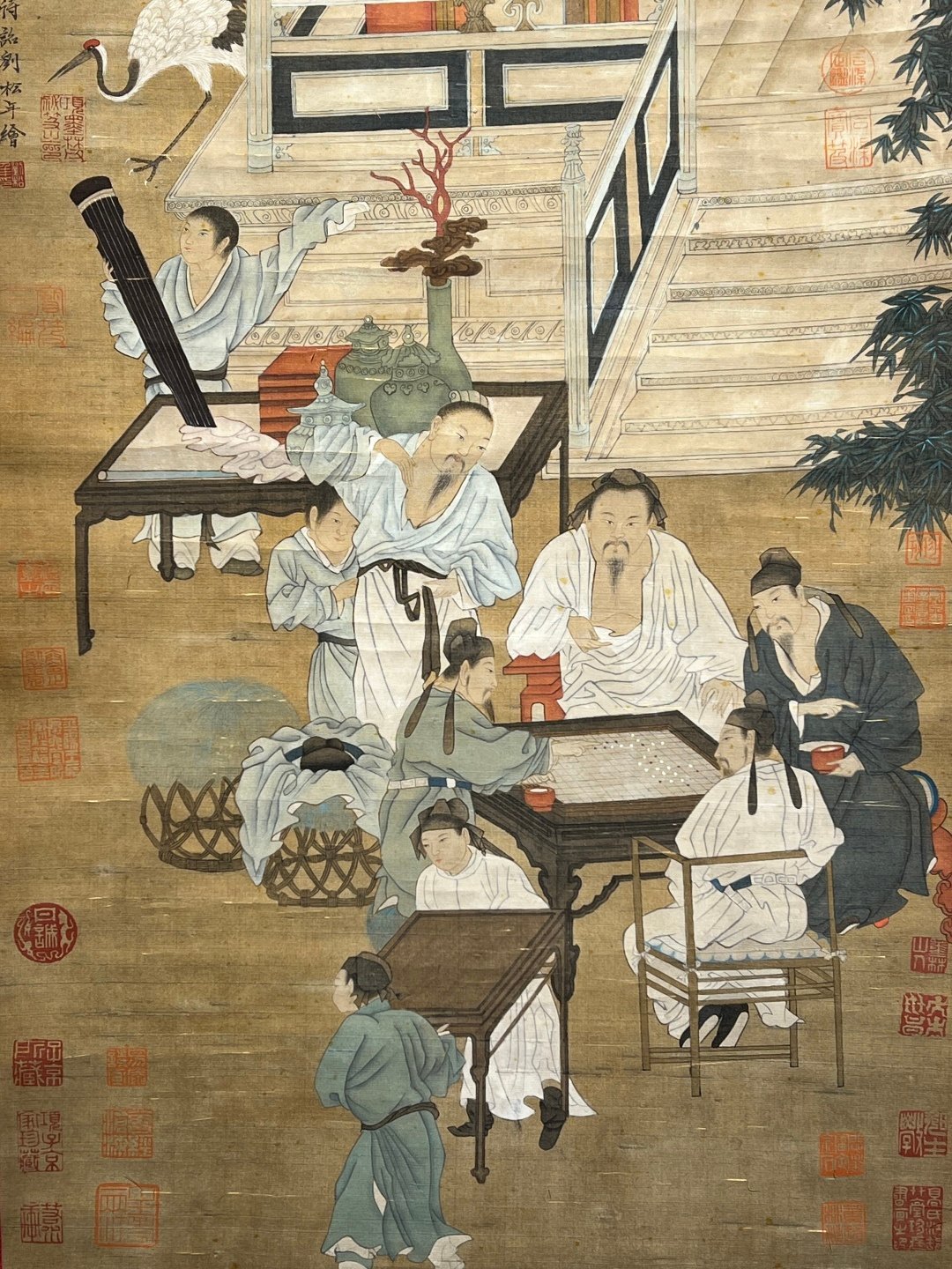 Chinese scroll painting Liu Songnian