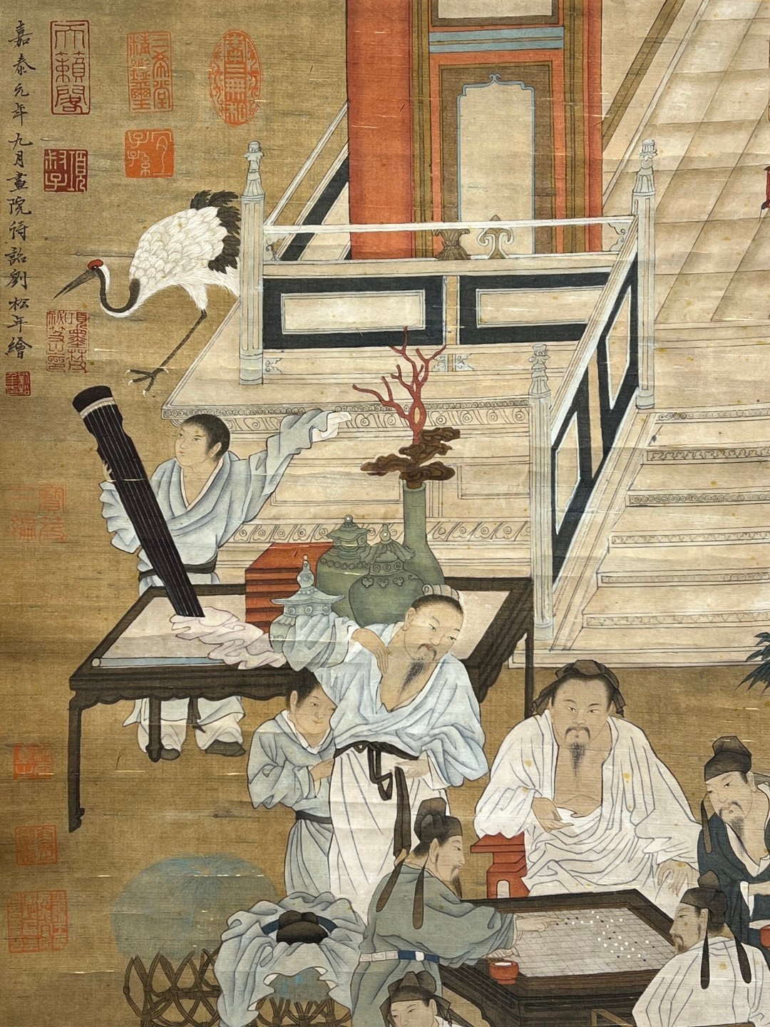 Chinese scroll painting Liu Songnian