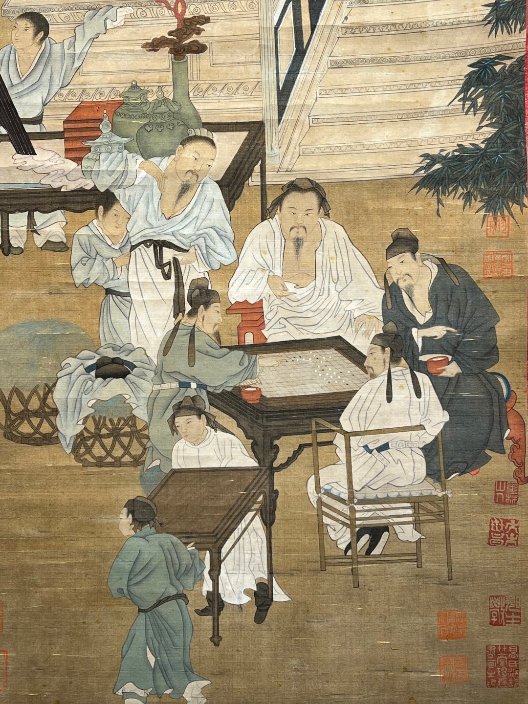 Chinese scroll painting Liu Songnian